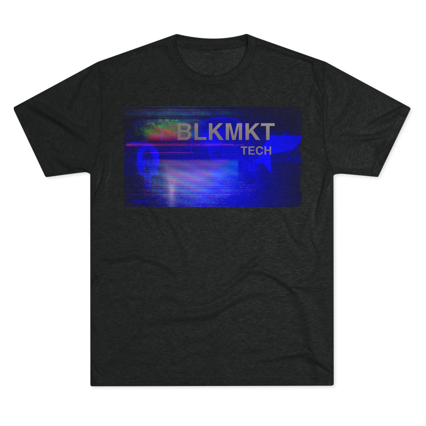 BLKMKT Tech™ Unisex Tri-Blend Crew Tee