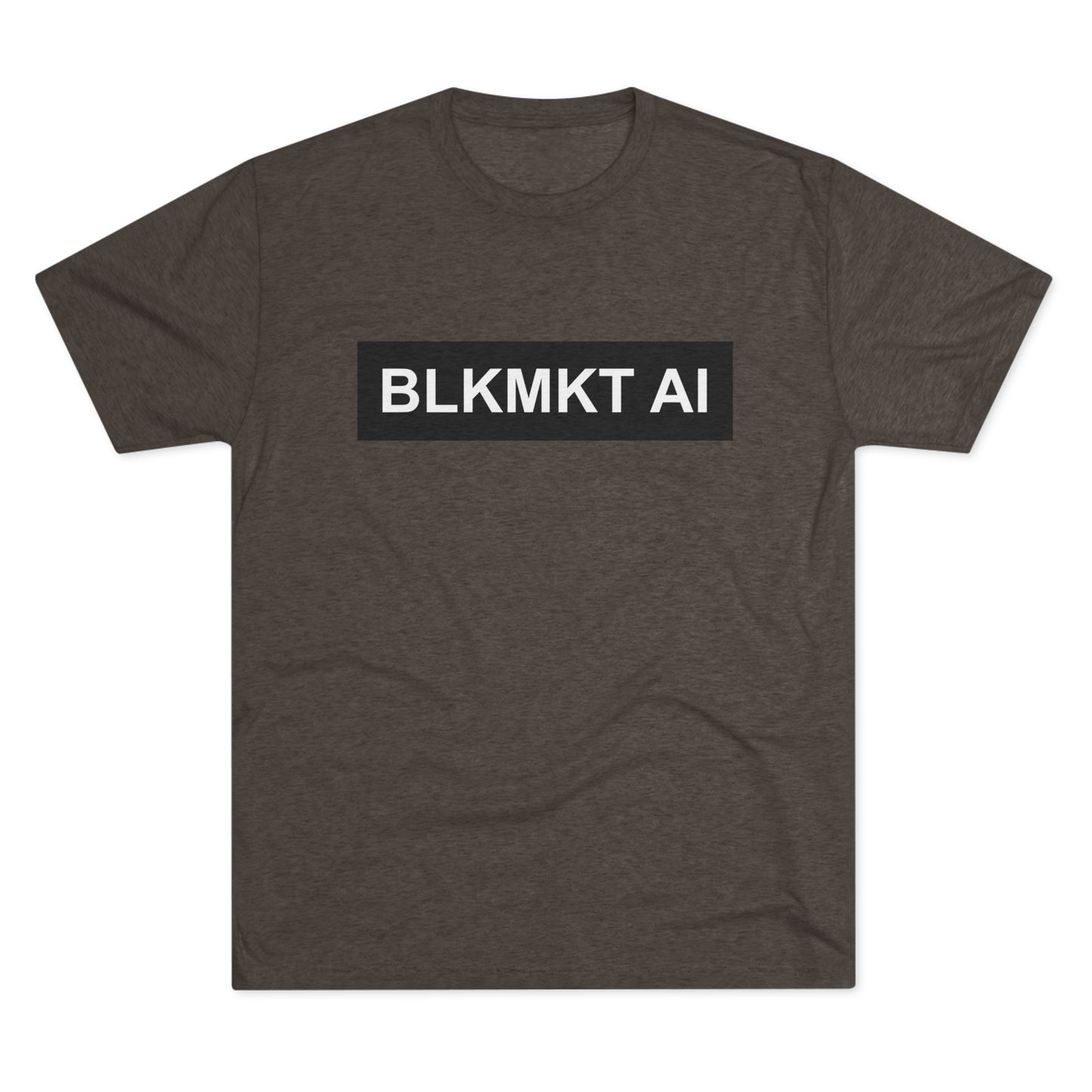 BLKMKT AI™ Unisex Tri-Blend Crew Tee