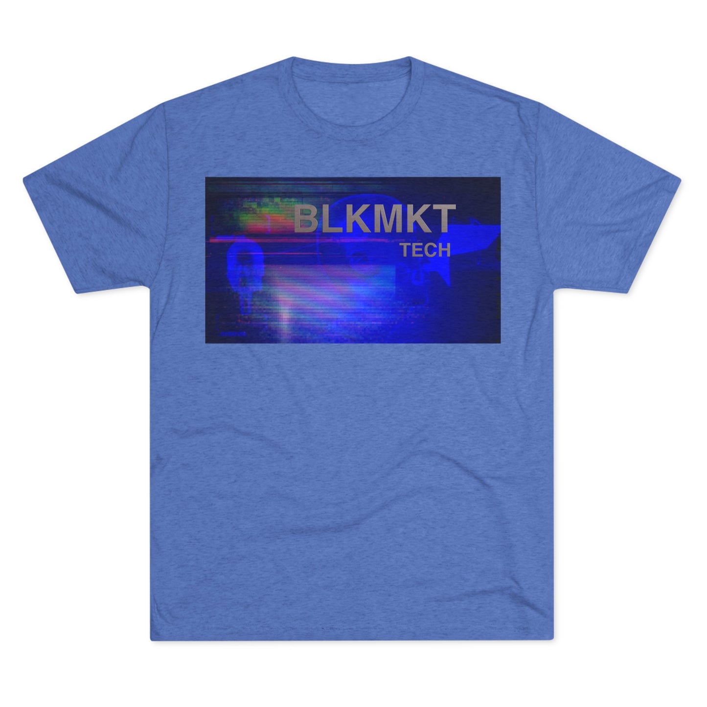 BLKMKT Tech™ Unisex Tri-Blend Crew Tee