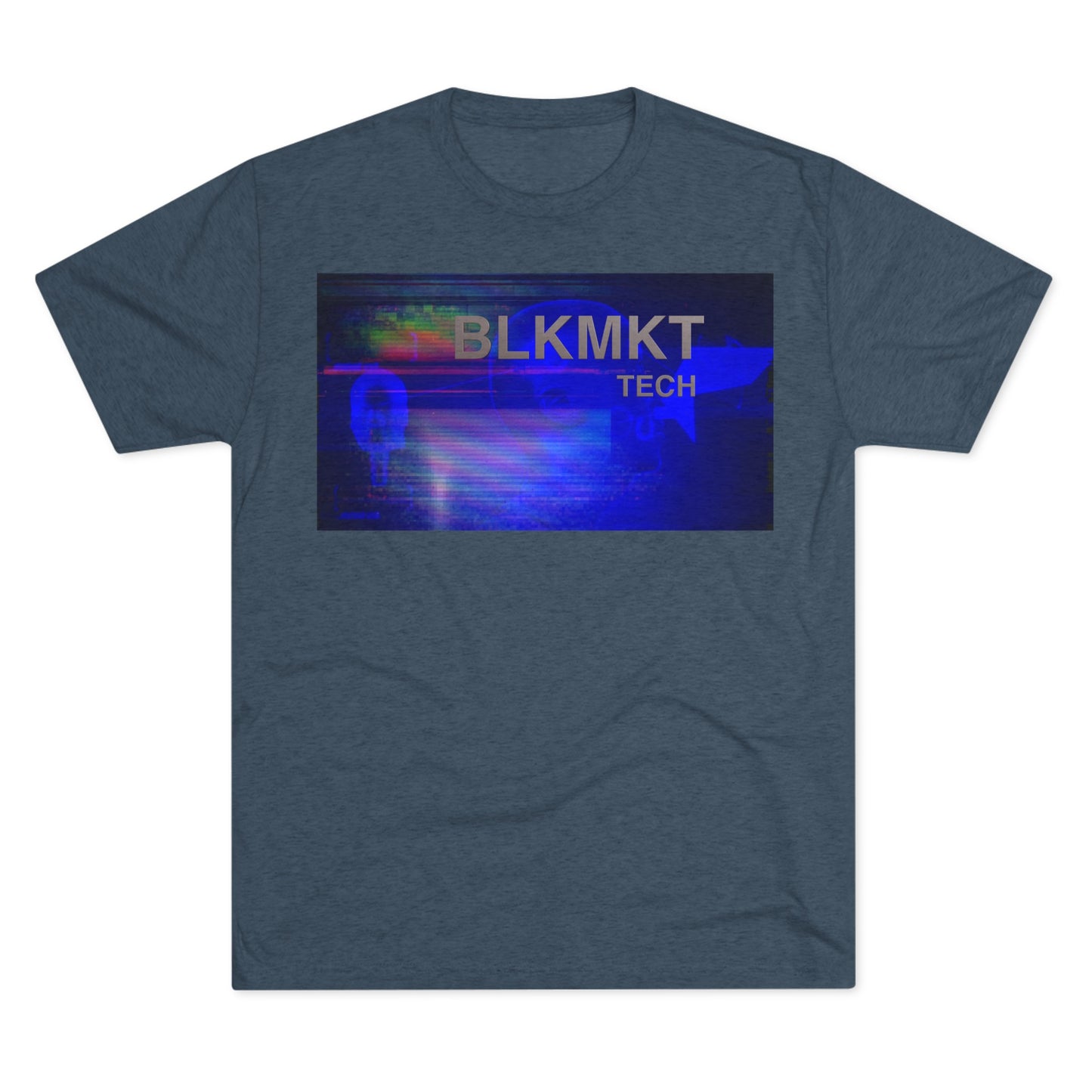 BLKMKT Tech™ Unisex Tri-Blend Crew Tee