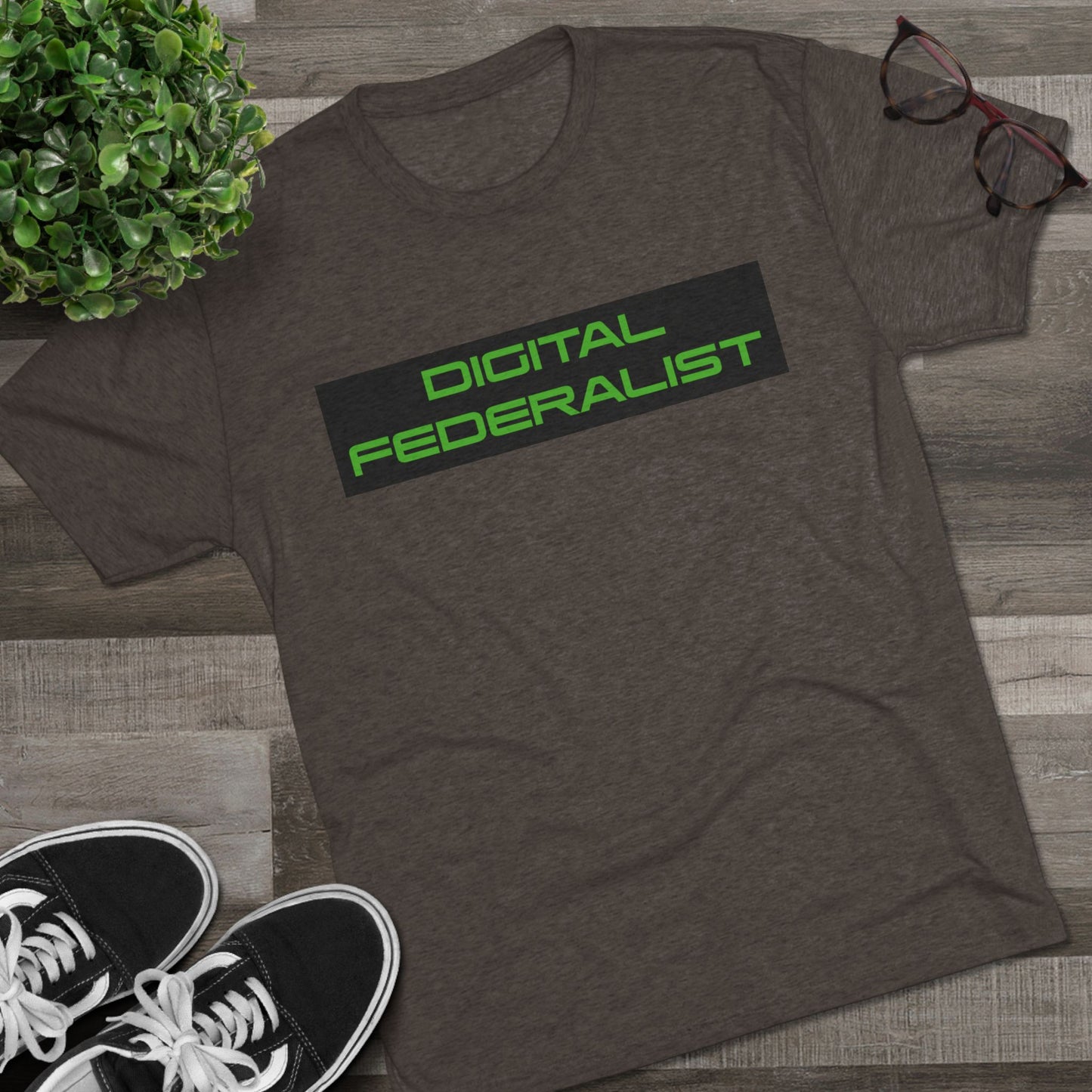 Digital Federalist 2 Unisex Crew Tee, Graphic T-Shirt for Social Activism, Digital Rights Awareness, Casual Wear, Gift for Activists