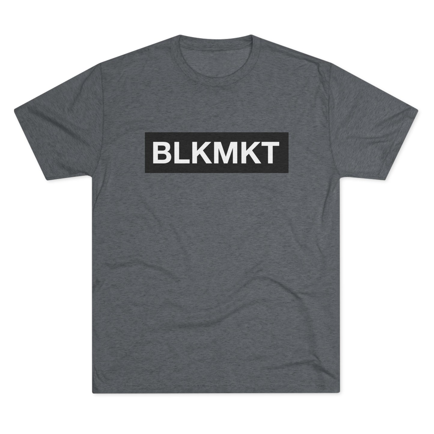 BLKMKT™ Unisex Tri-Blend Crew Tee