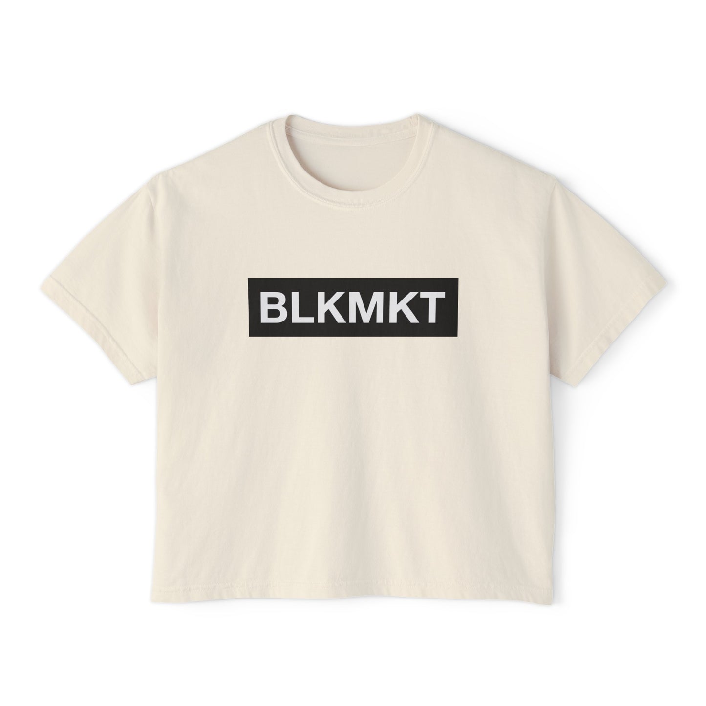 BLKMKT™ Women's Boxy Tee