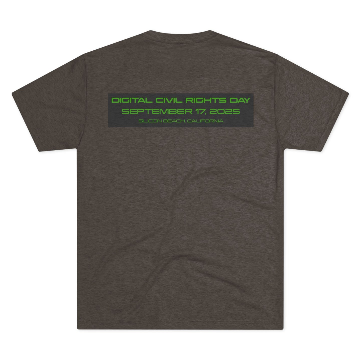 Digital Federalist 1 Unisex Crew Tee, Graphic T-Shirt for Social Activism, Digital Rights Awareness, Casual Wear, Gift for Activists