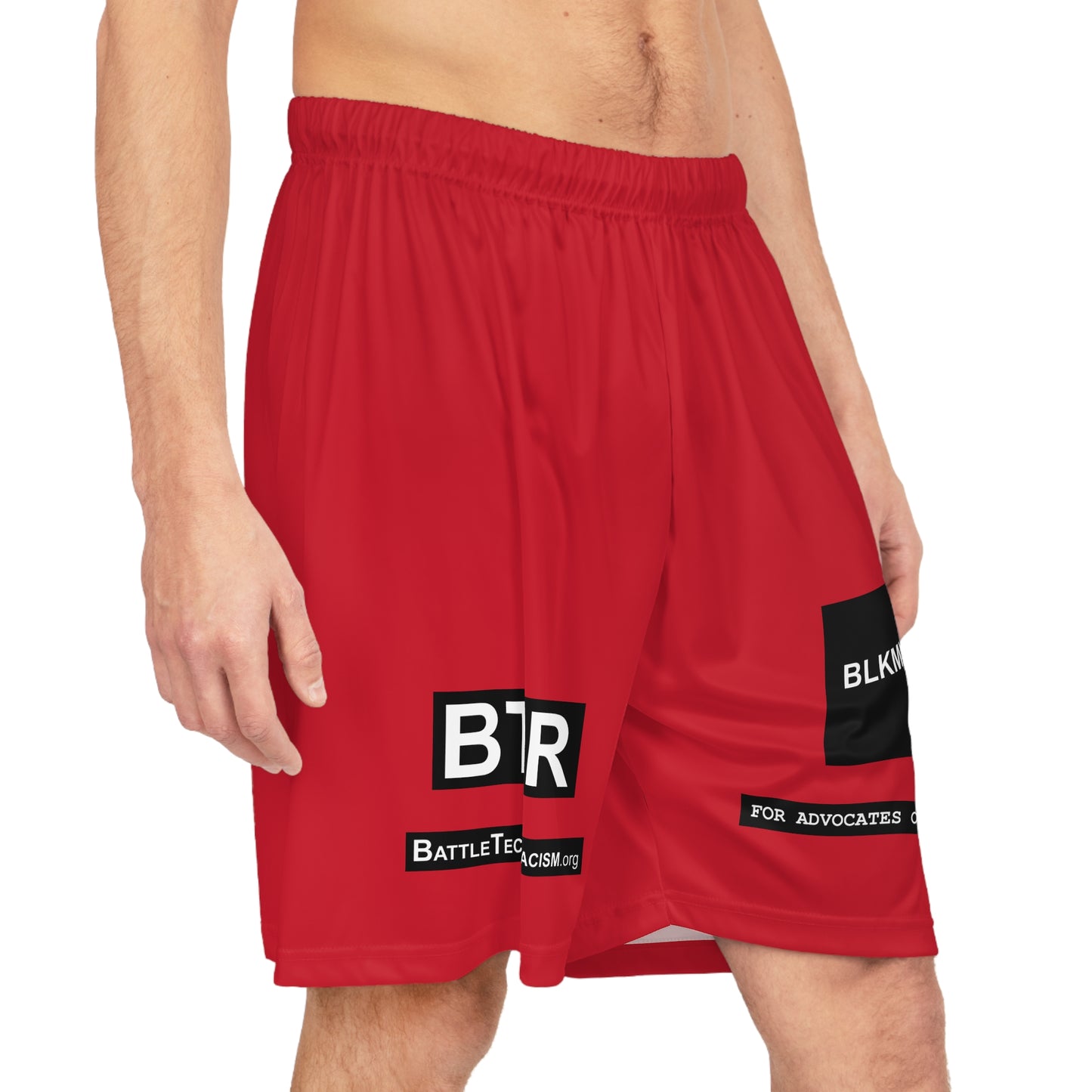 BT-R™ (Battle Techno-Racism) Basketball Shorts (AOP)