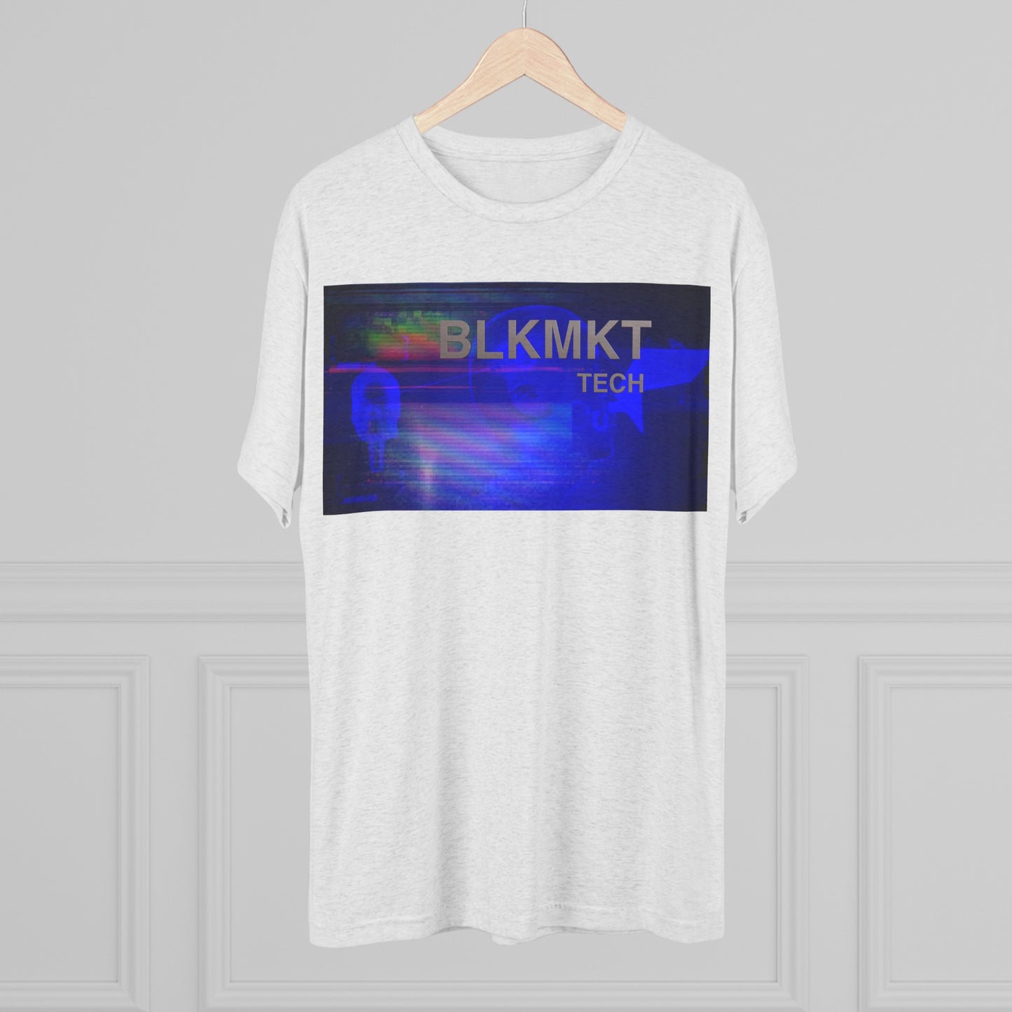 BLKMKT Tech™ Unisex Tri-Blend Crew Tee