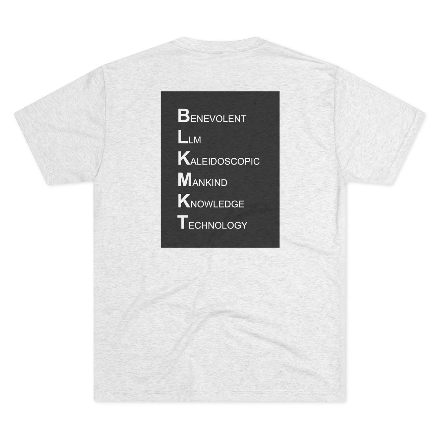 BLKMKT AI™ Unisex Tri-Blend Crew Tee