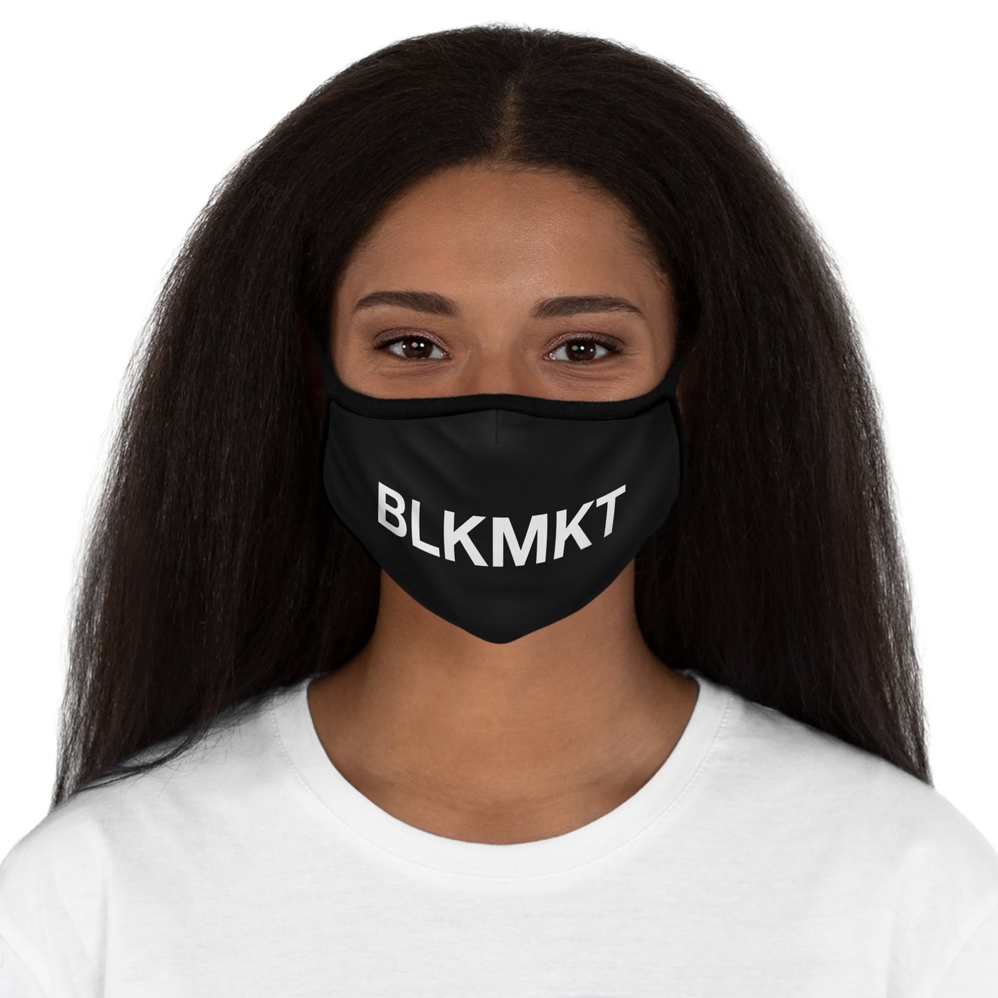 BLKMKT™ Fitted Polyester Face Mask