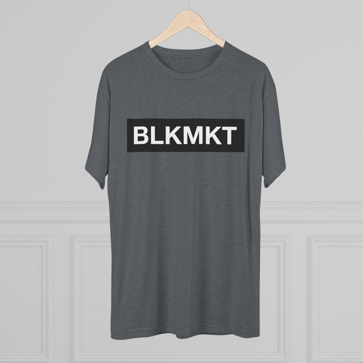 BLKMKT™ Unisex Tri-Blend Crew Tee