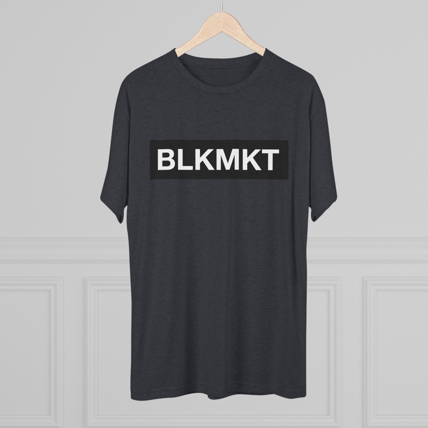 BLKMKT™ Unisex Tri-Blend Crew Tee