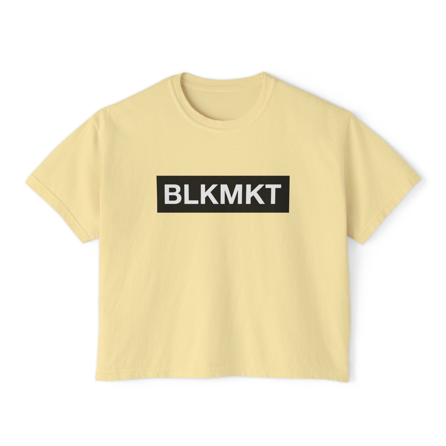 BLKMKT™ Women's Boxy Tee