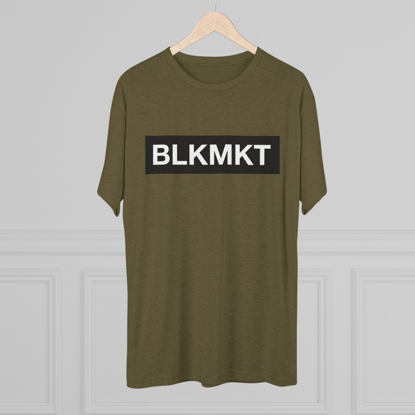 BLKMKT™ Unisex Tri-Blend Crew Tee