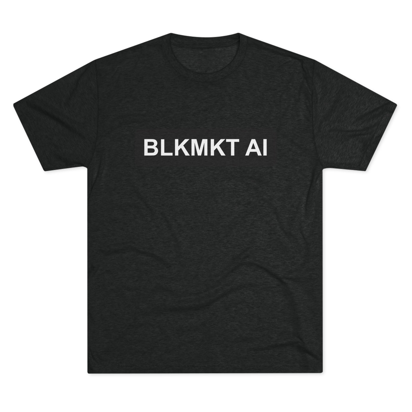 BLKMKT AI™ Unisex Tri-Blend Crew Tee
