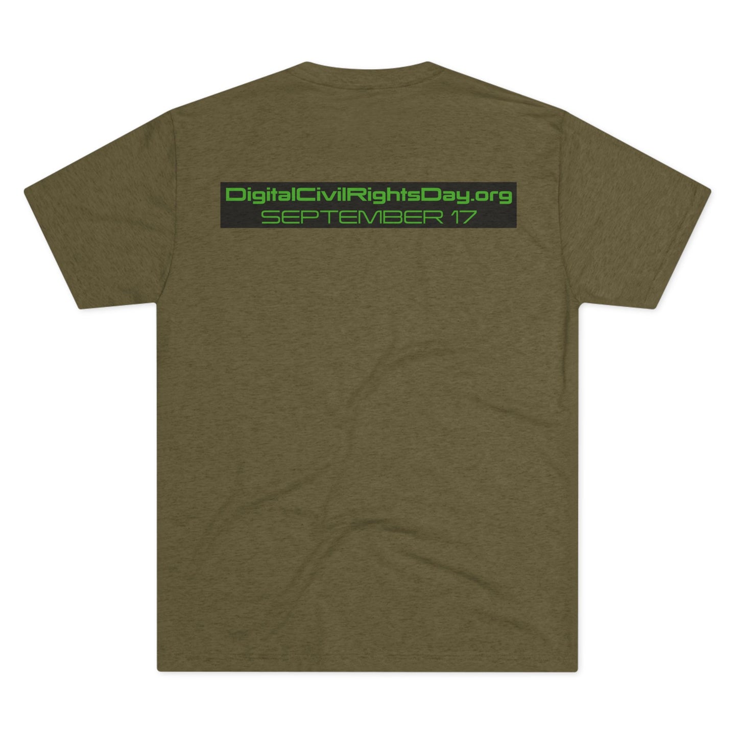 Digital Federalist 2 Unisex Crew Tee, Graphic T-Shirt for Social Activism, Digital Rights Awareness, Casual Wear, Gift for Activists