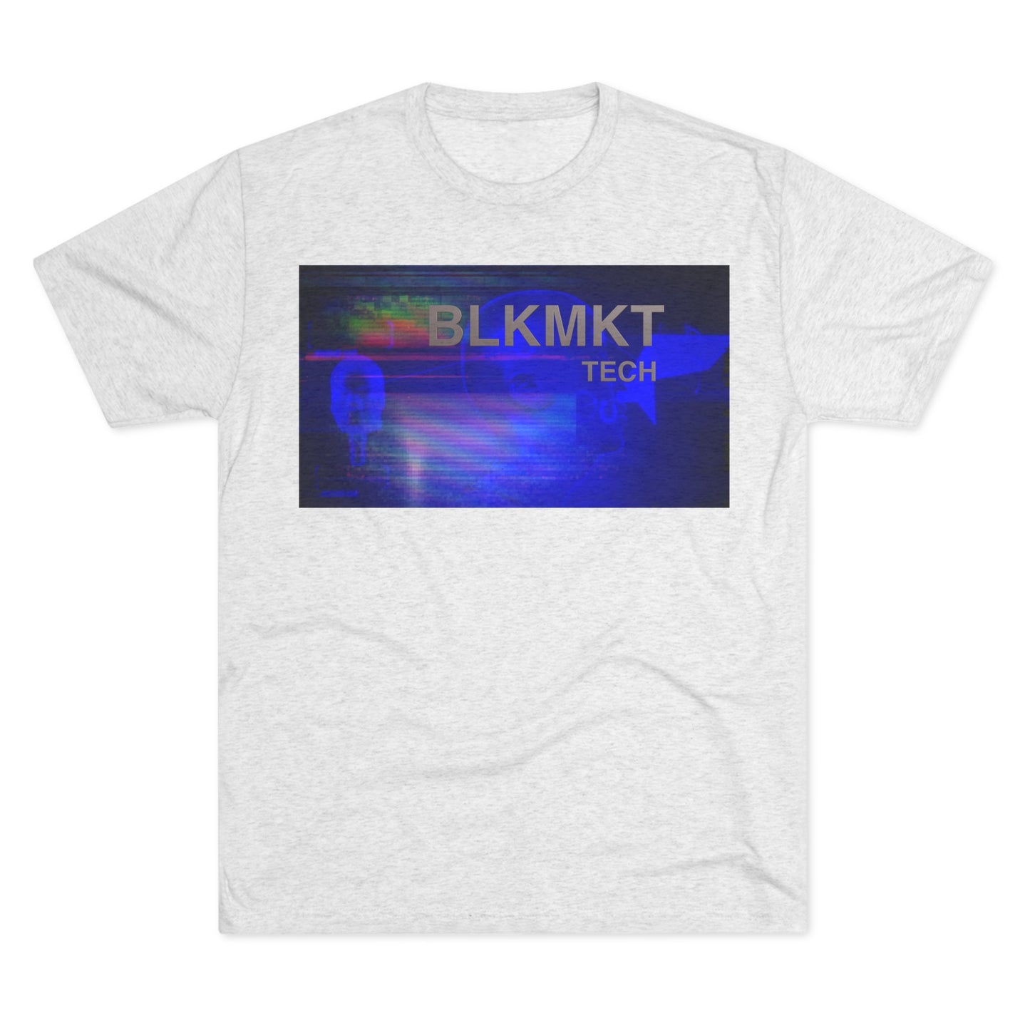 BLKMKT Tech™ Unisex Tri-Blend Crew Tee
