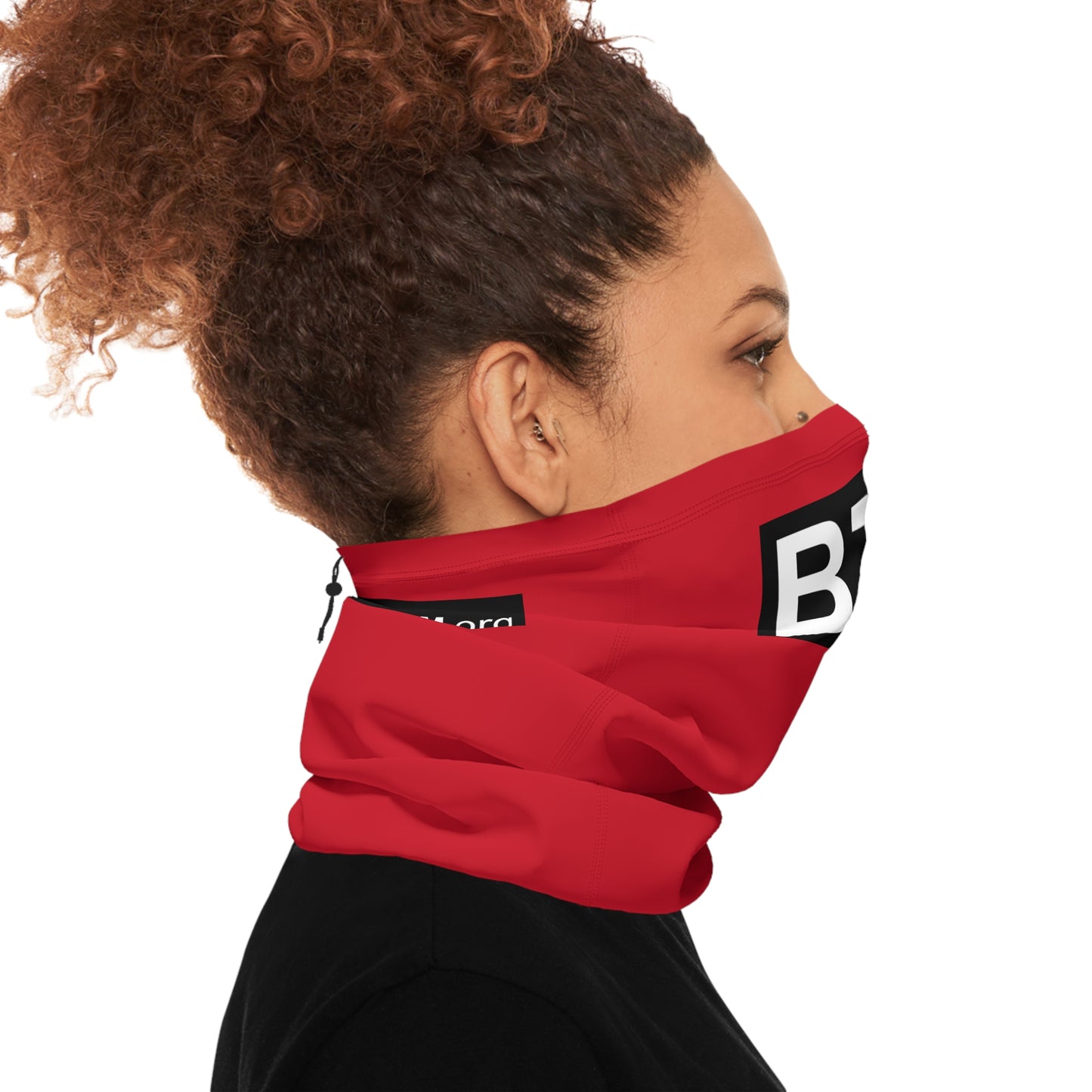BT-R™ (Battle Techno-Racism) Winter Neck Gaiter With Drawstring