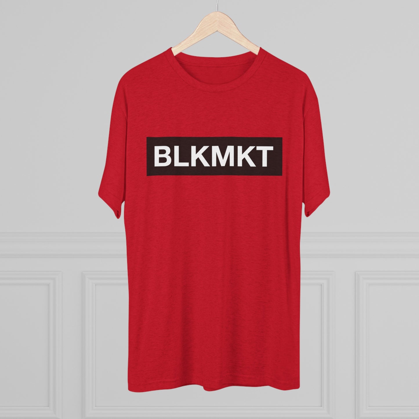 BLKMKT™ Unisex Tri-Blend Crew Tee