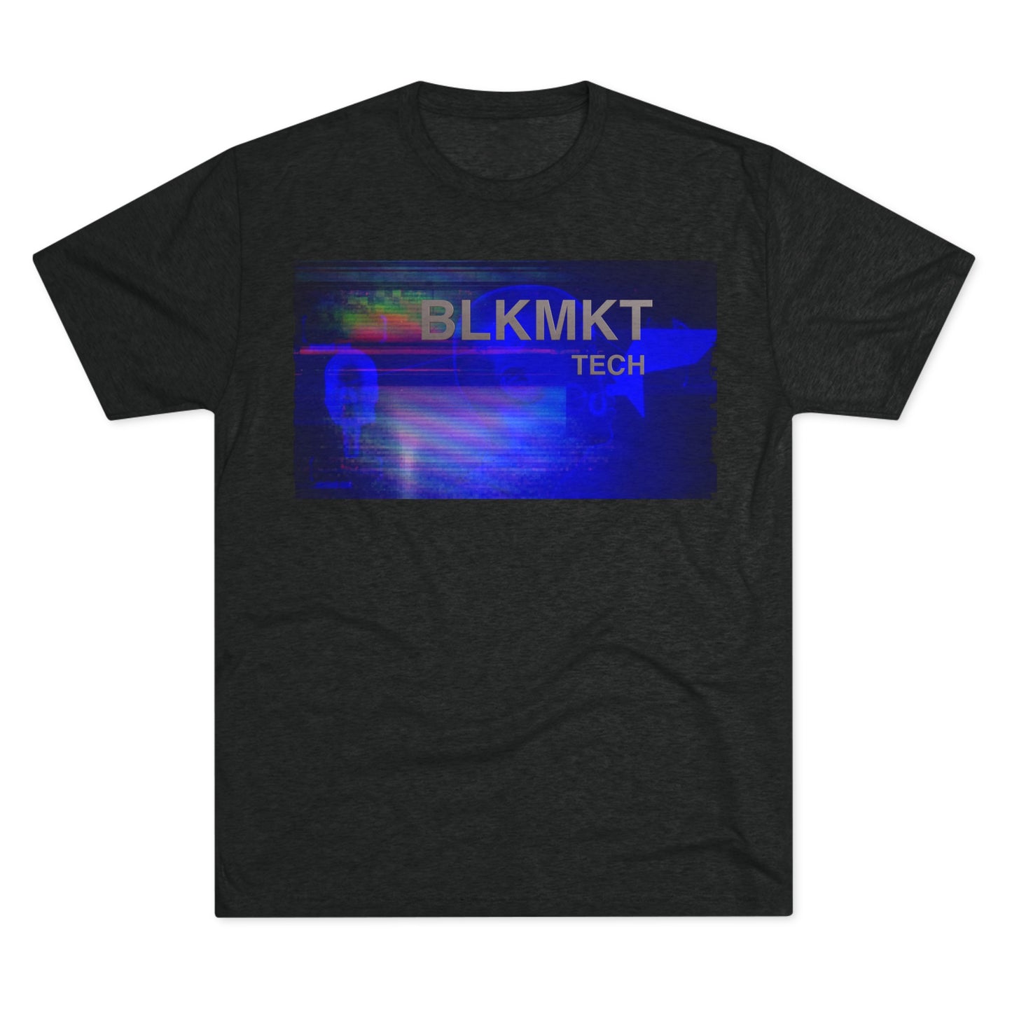 BLKMKT Tech™ Unisex Tri-Blend Crew Tee