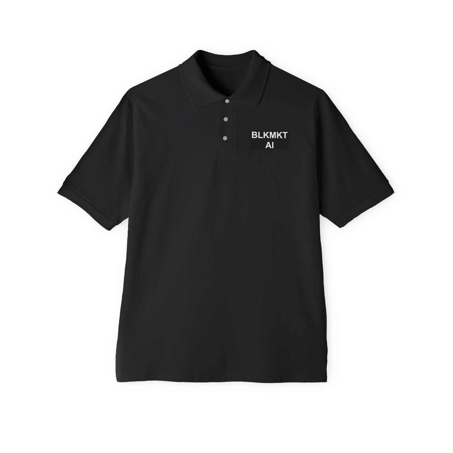 BLKMKT AI Men's Piqué Polo Shirt