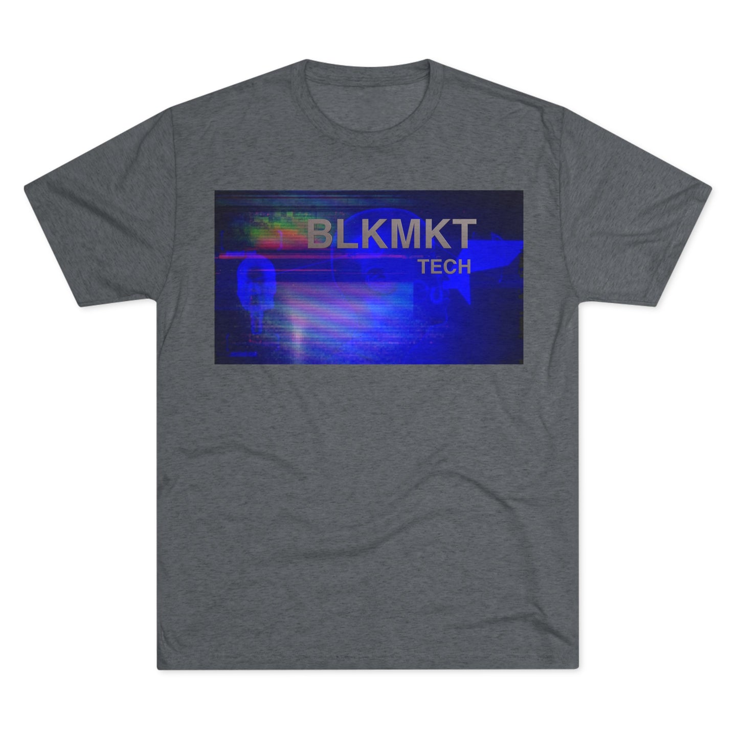 BLKMKT Tech™ Unisex Tri-Blend Crew Tee
