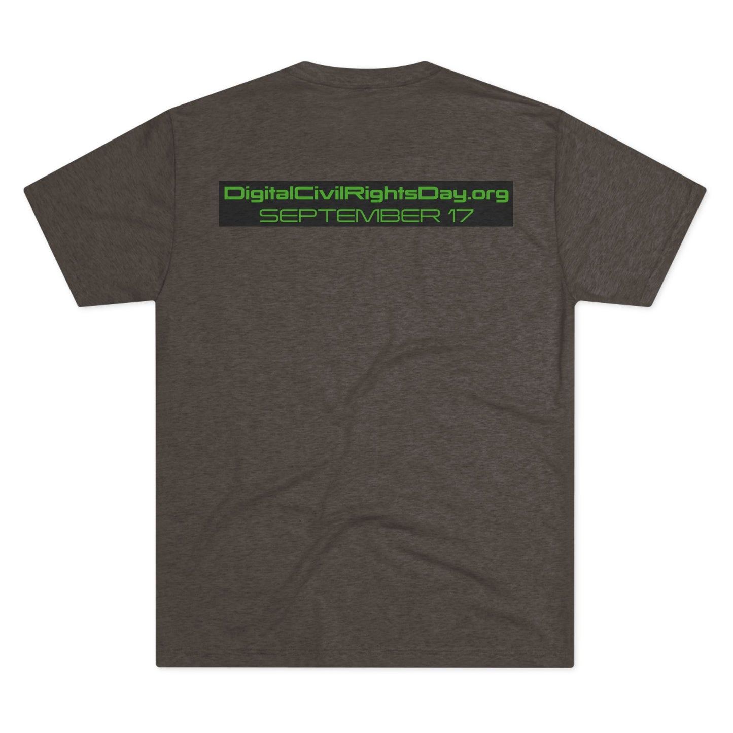 Digital Federalist 2 Unisex Crew Tee, Graphic T-Shirt for Social Activism, Digital Rights Awareness, Casual Wear, Gift for Activists