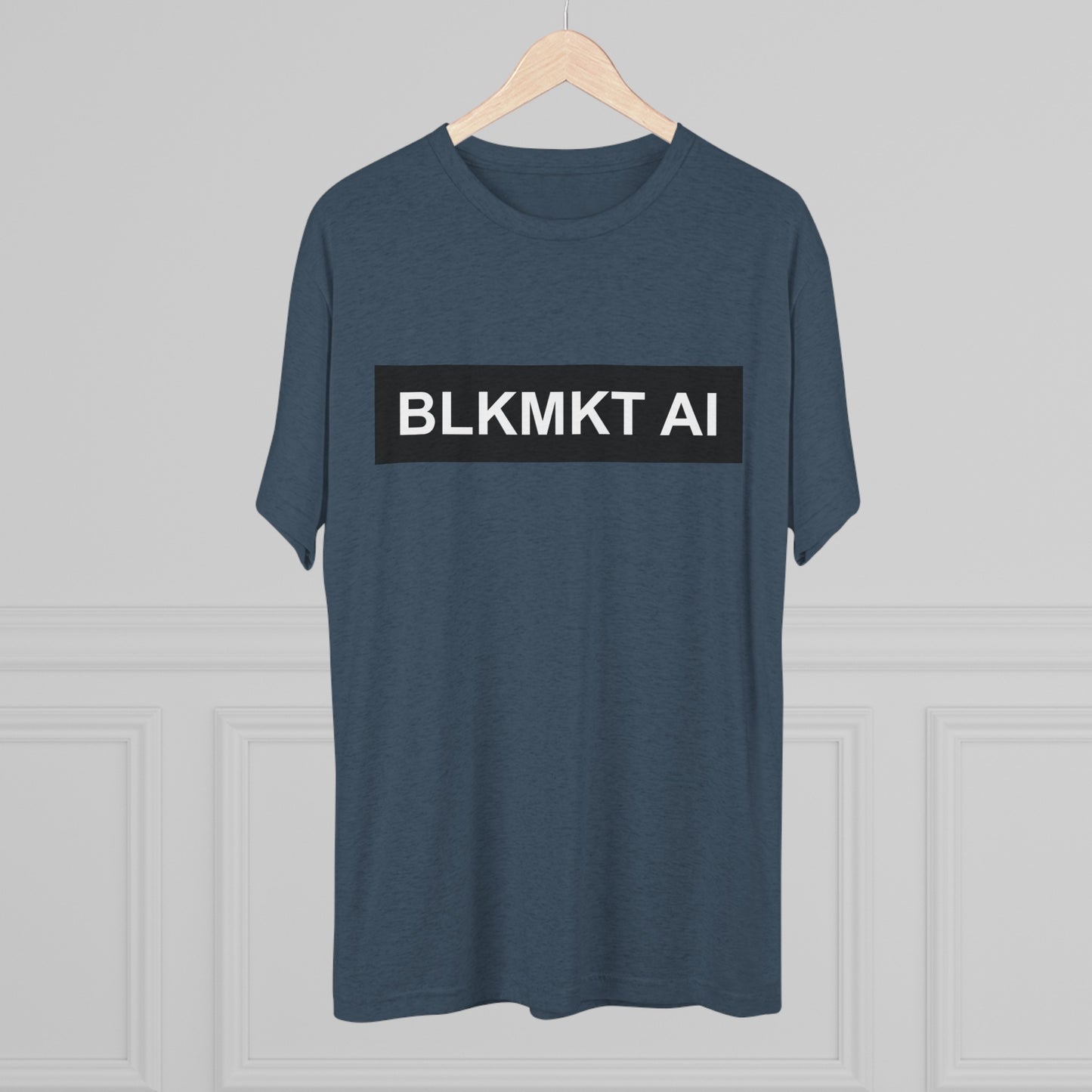 BLKMKT AI™ Unisex Tri-Blend Crew Tee