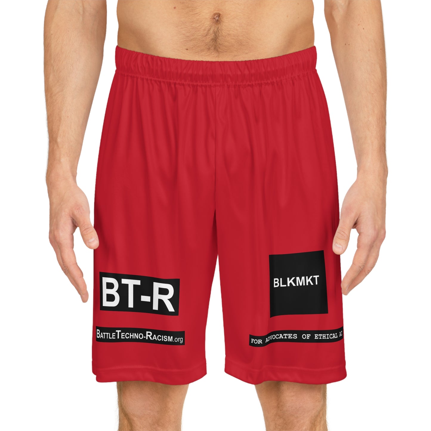 BT-R™ (Battle Techno-Racism) Basketball Shorts (AOP)