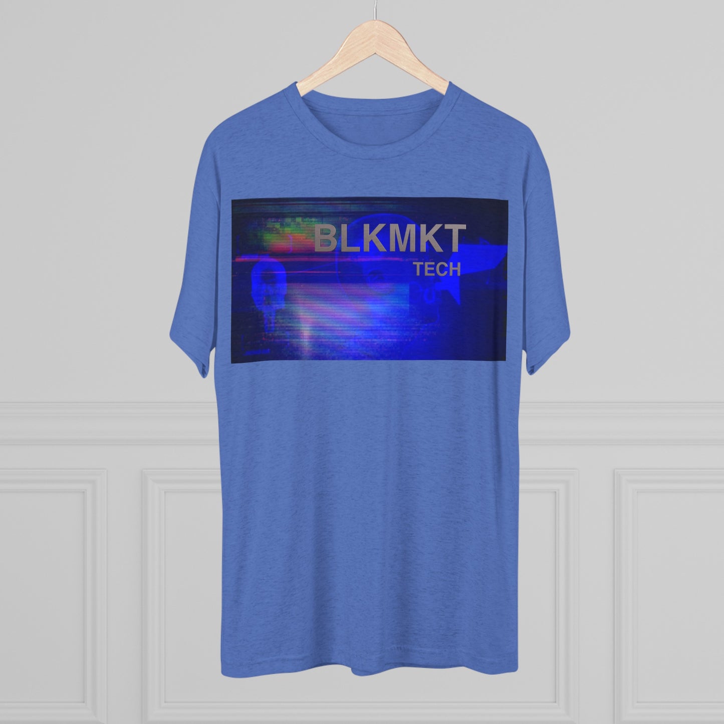 BLKMKT Tech™ Unisex Tri-Blend Crew Tee