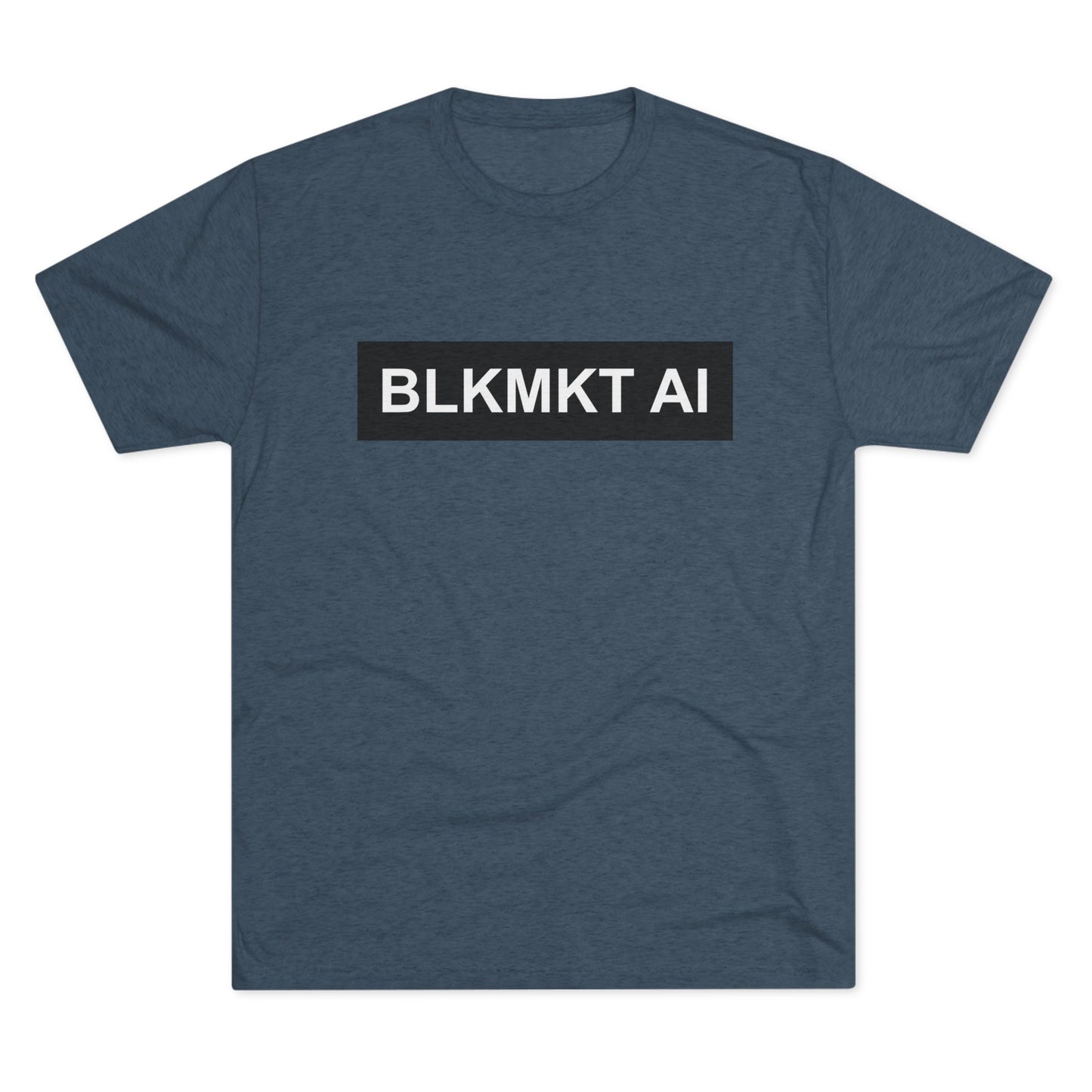 BLKMKT AI™ Unisex Tri-Blend Crew Tee