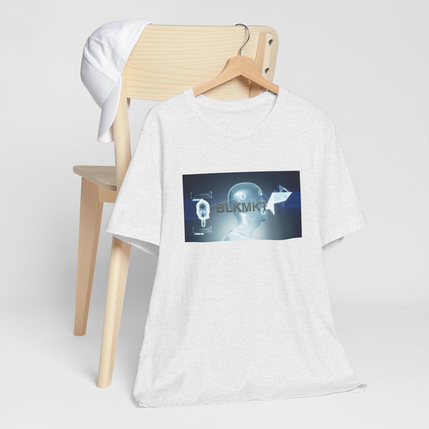 BLKMKT™ Headshot Unisex Jersey Short Sleeve Tee