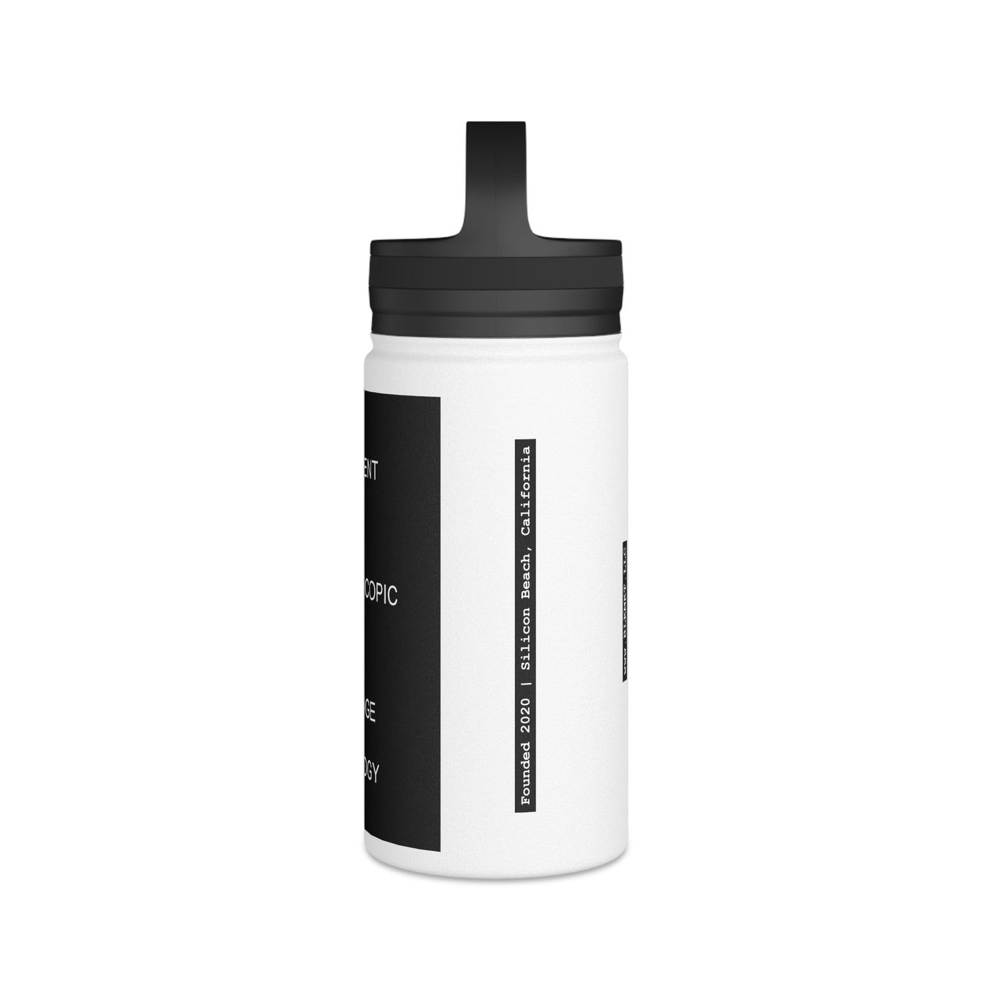 BLKMKT™ Ethos Stainless Steel Water Bottle, Handle Lid
