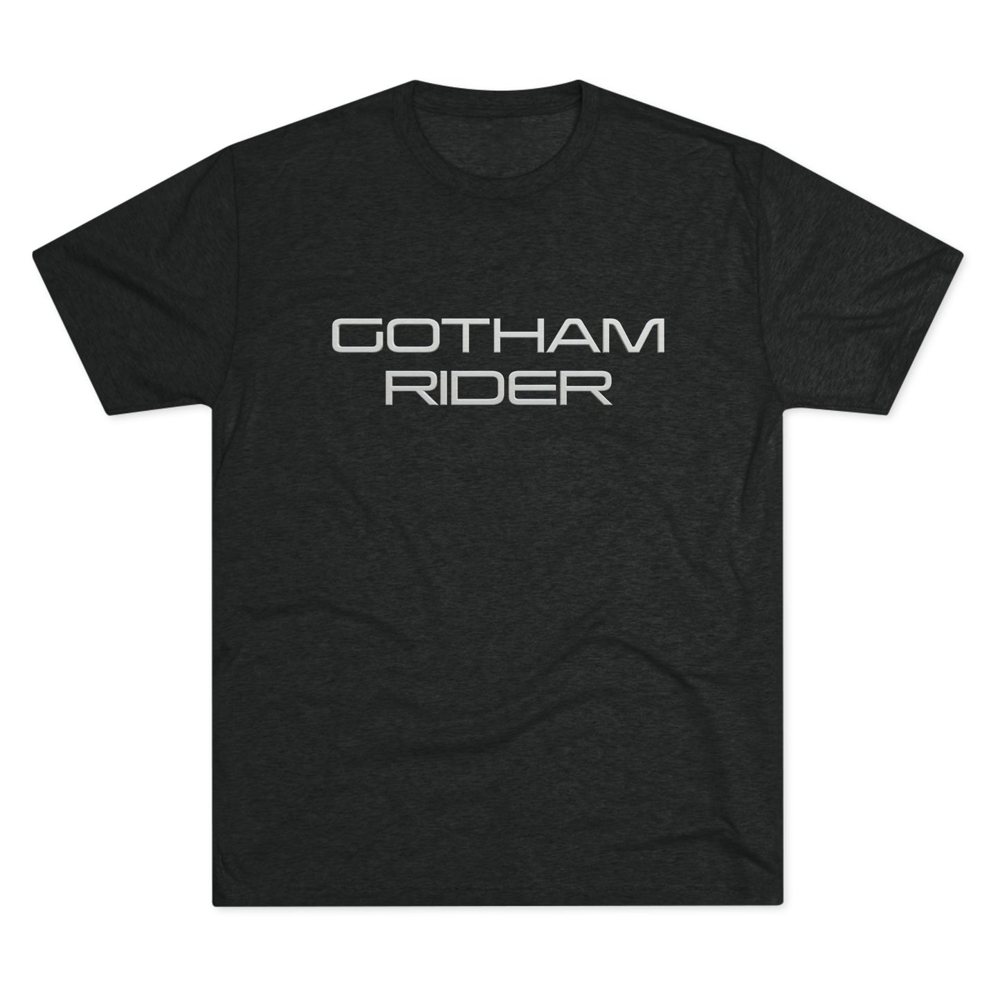 Gotham Rider White Print Unisex Crew Tee, Graphic T-Shirt for Social Activism, Digital Rights Awareness, Casual Wear, Gift for Activists
