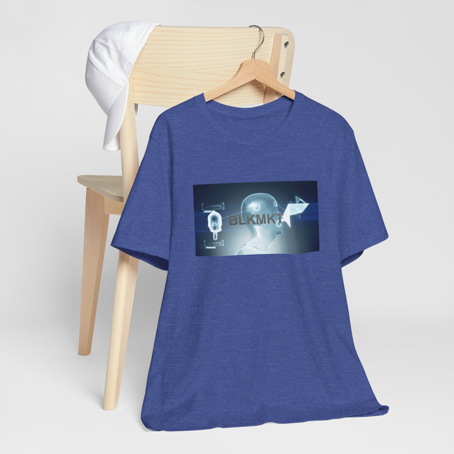 BLKMKT™ Headshot Unisex Jersey Short Sleeve Tee
