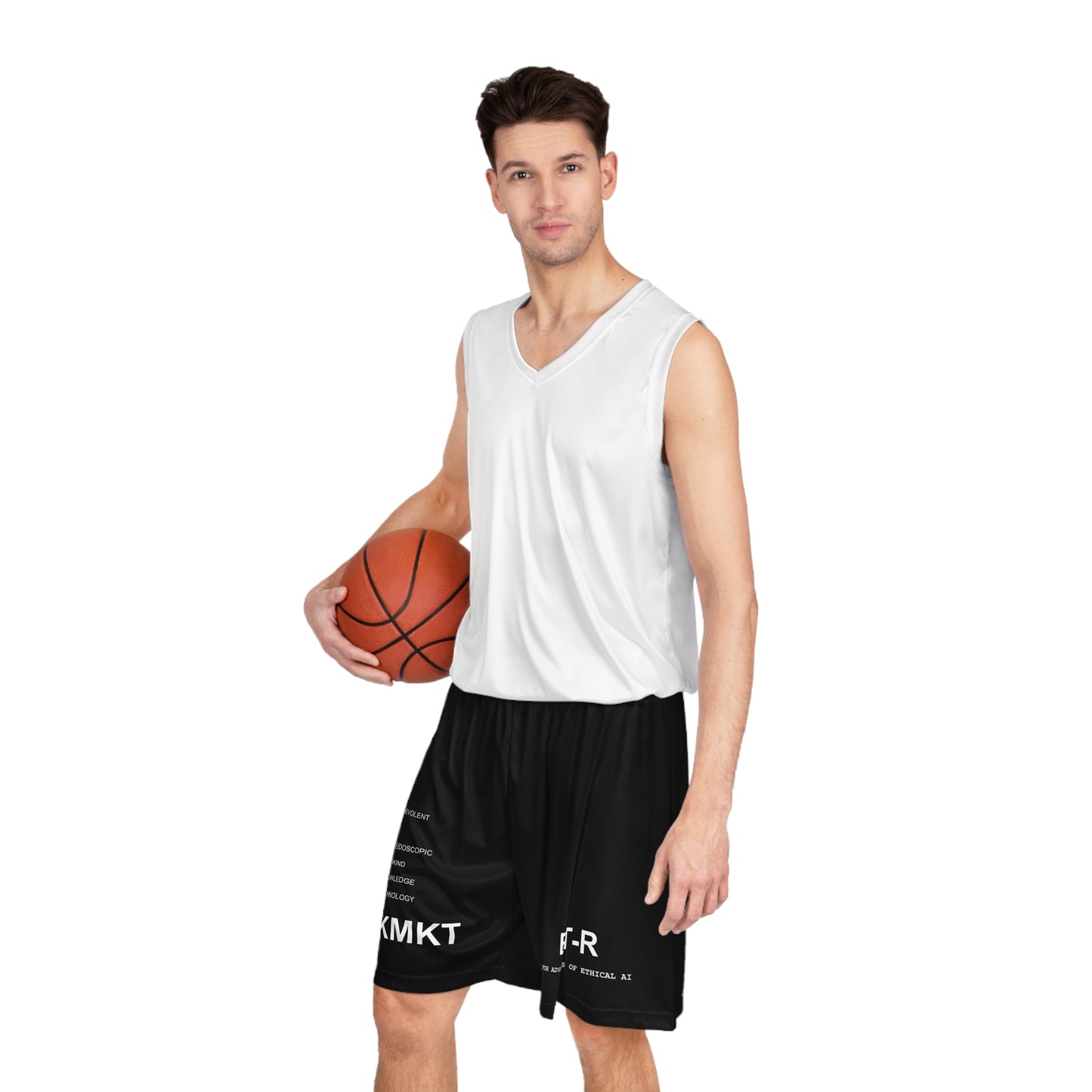 BLKMKT™ Basketball Shorts (AOP)