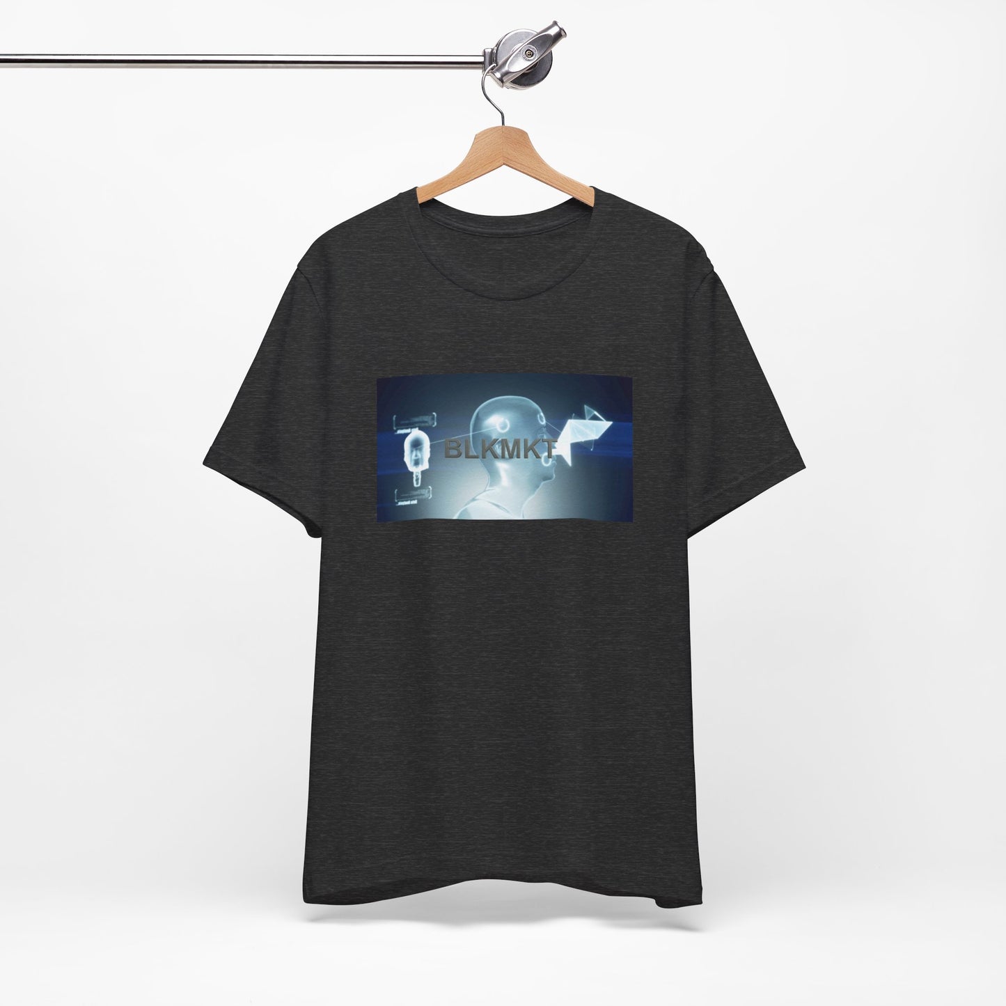 BLKMKT™ Headshot Unisex Jersey Short Sleeve Tee