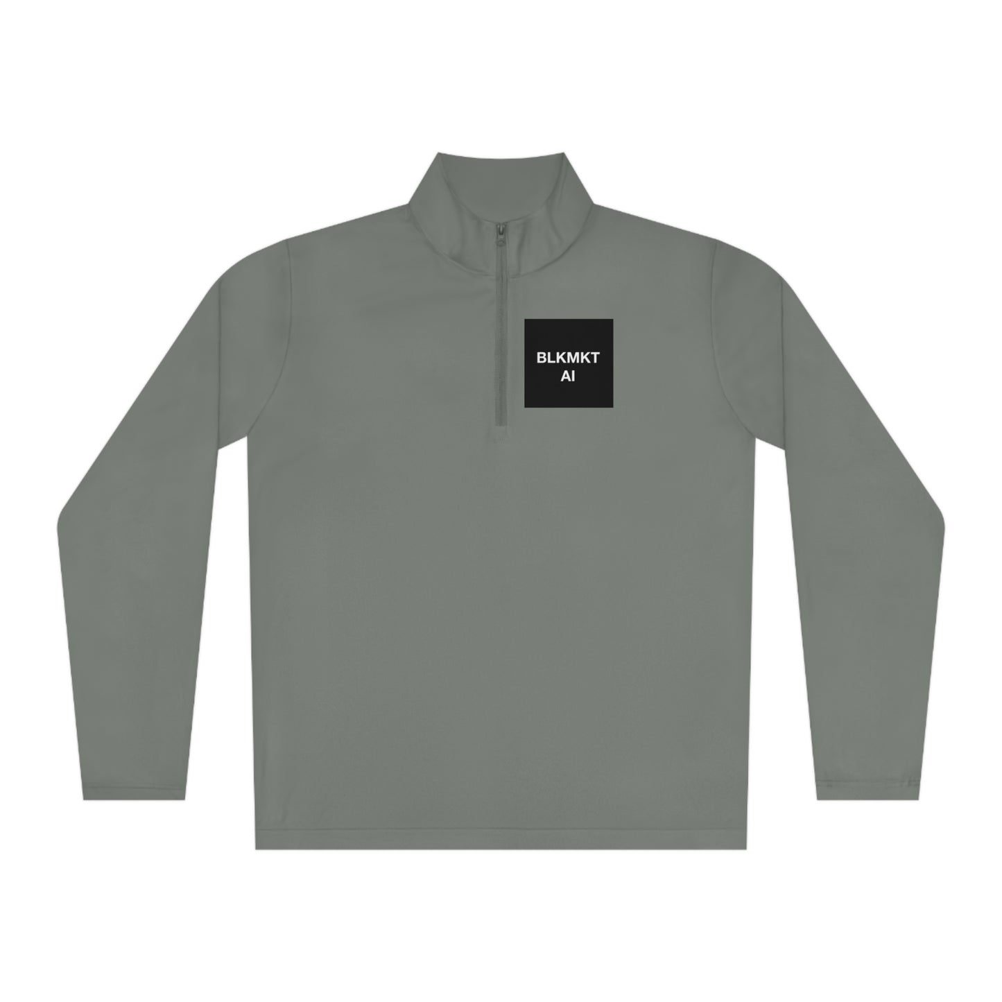 BLKMKT AI™ Unisex Quarter-Zip Pullover