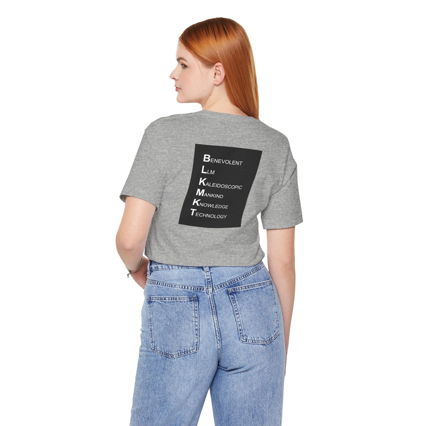 BLKMKT™ Headshot Unisex Jersey Short Sleeve Tee
