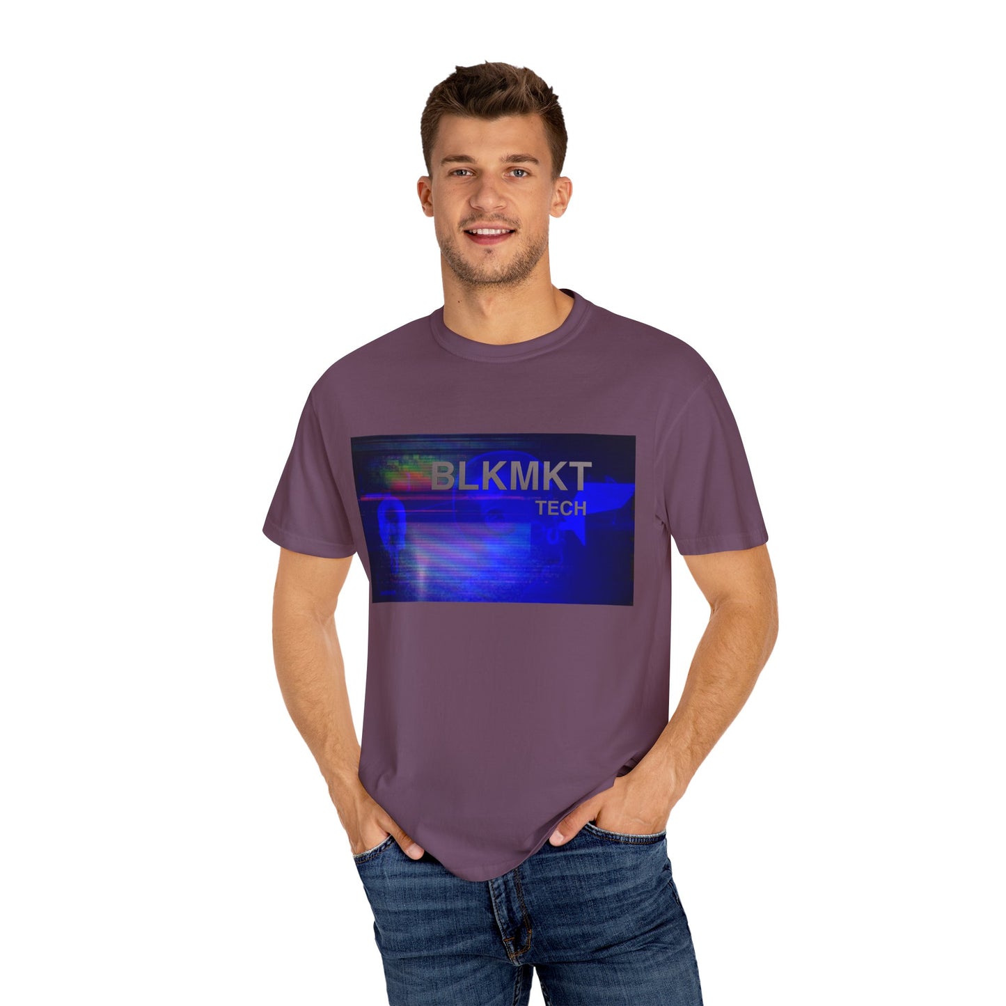 BLKMKT Tech™ Unisex Garment-Dyed T-shirt