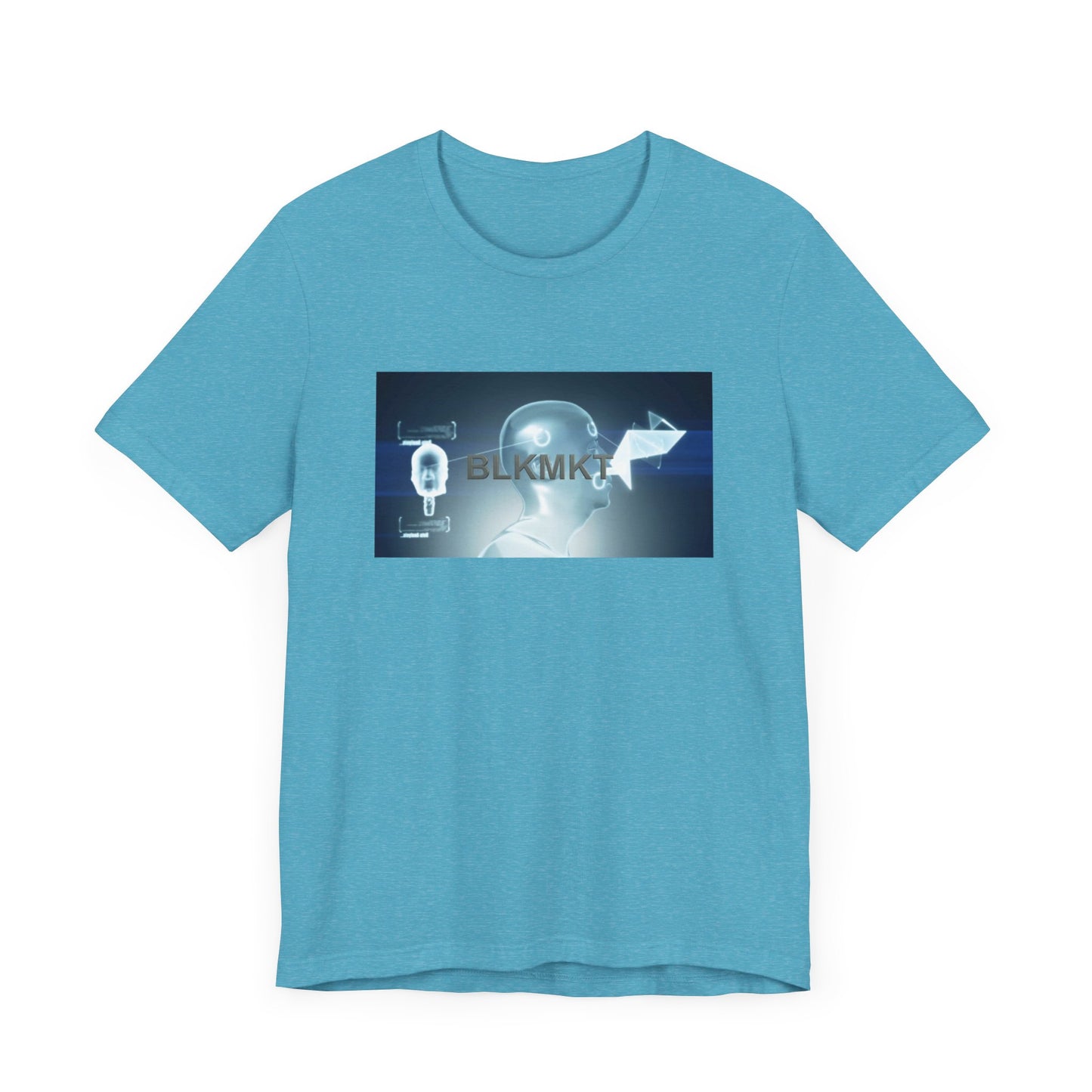 BLKMKT™ Headshot Unisex Jersey Short Sleeve Tee