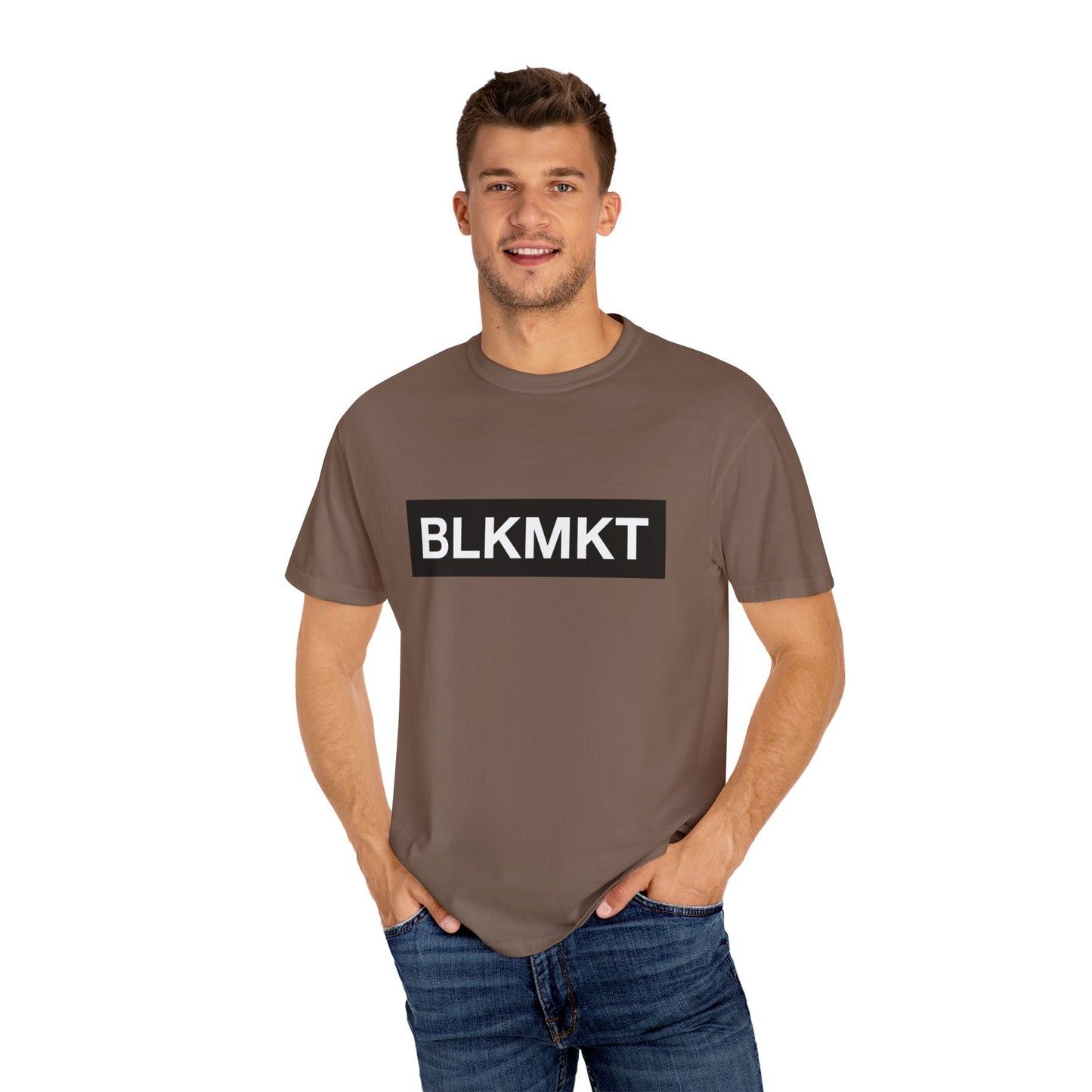 BLKMKT™ Unisex Garment-Dyed T-shirt
