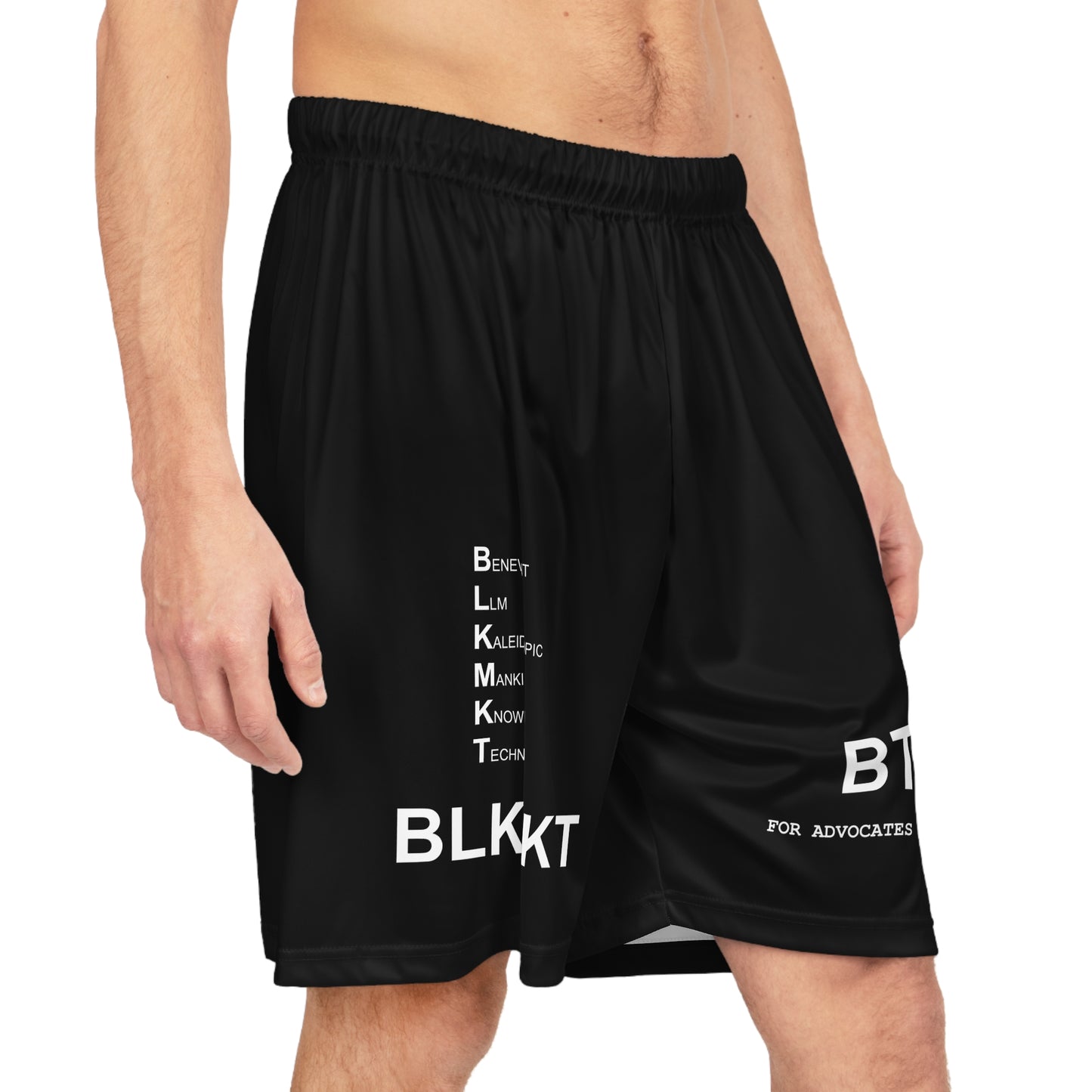 BLKMKT™ Basketball Shorts (AOP)