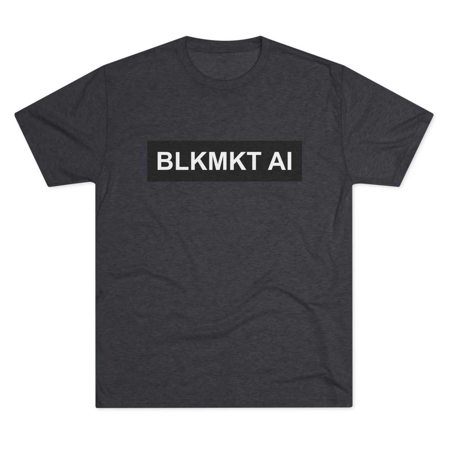 BLKMKT AI™ Unisex Tri-Blend Crew Tee