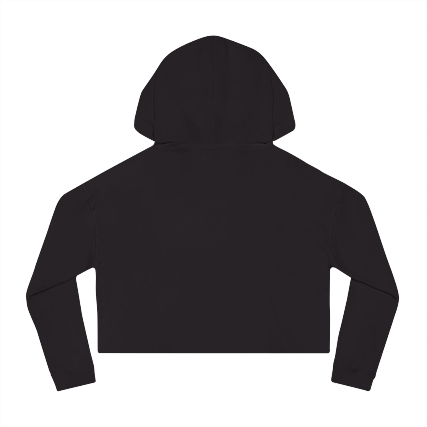 BLKMKT AI™ Women’s Cropped Hooded Sweatshirt