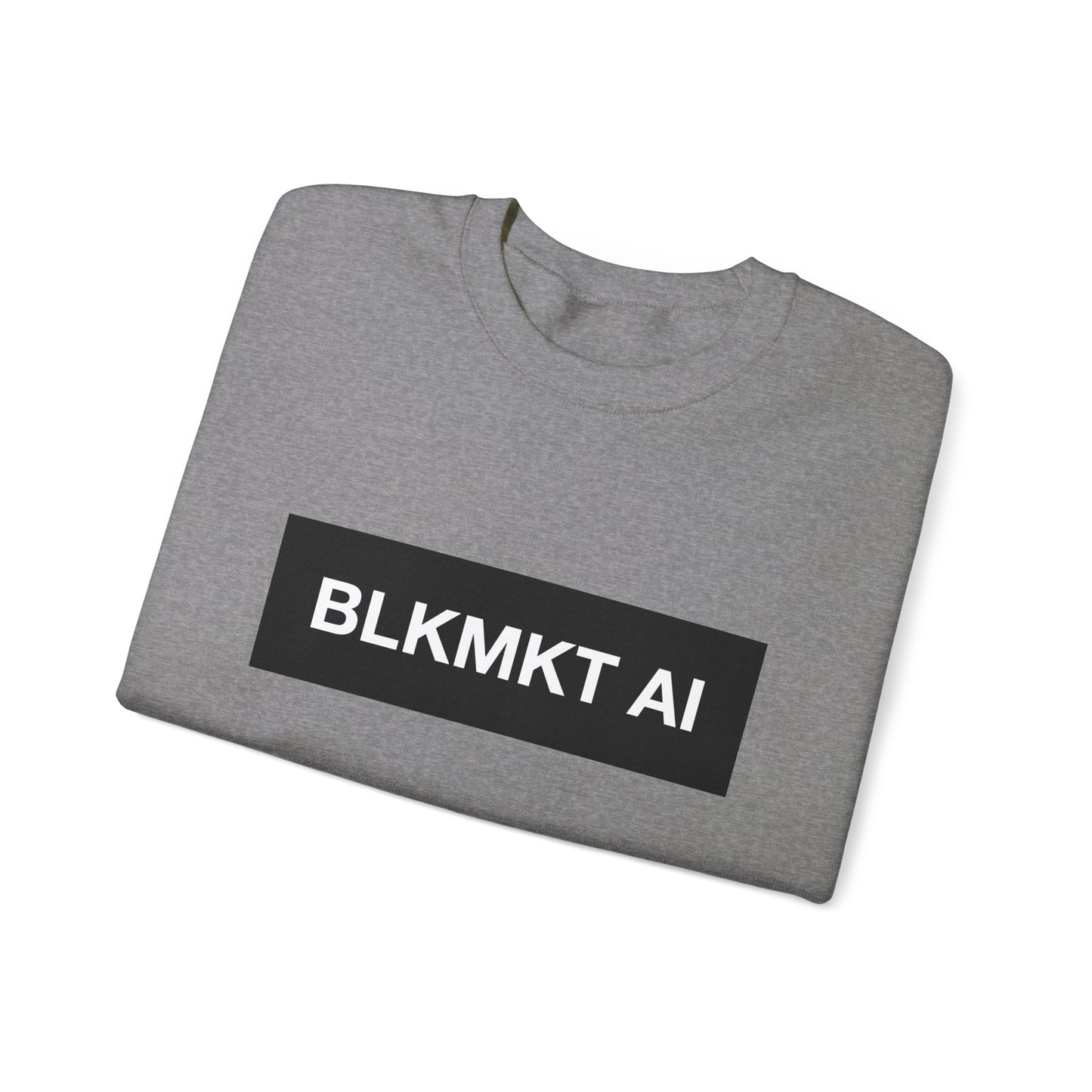 BLKMKT AI™ Unisex Heavy Blend™ Crewneck Sweatshirt