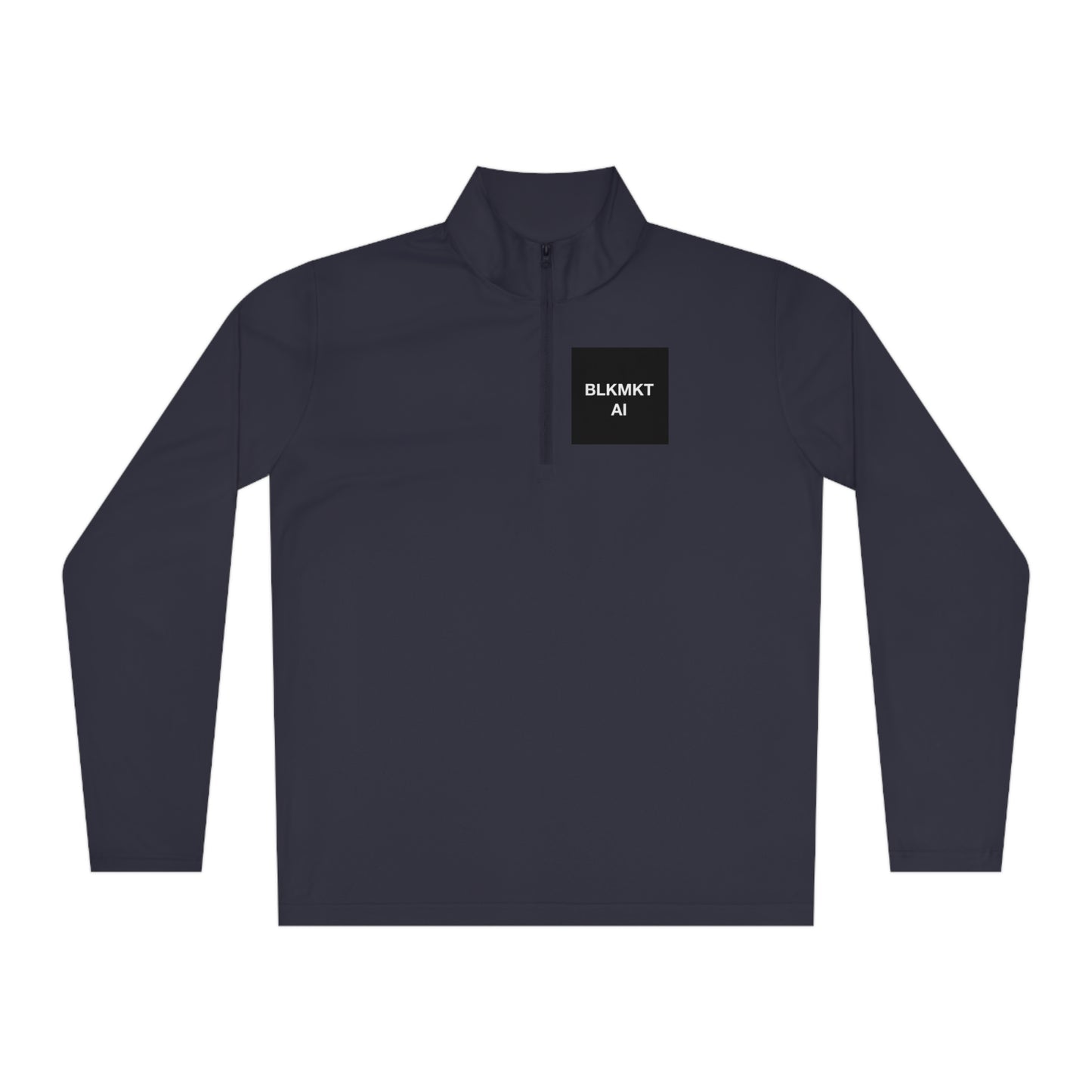 BLKMKT AI™ Unisex Quarter-Zip Pullover