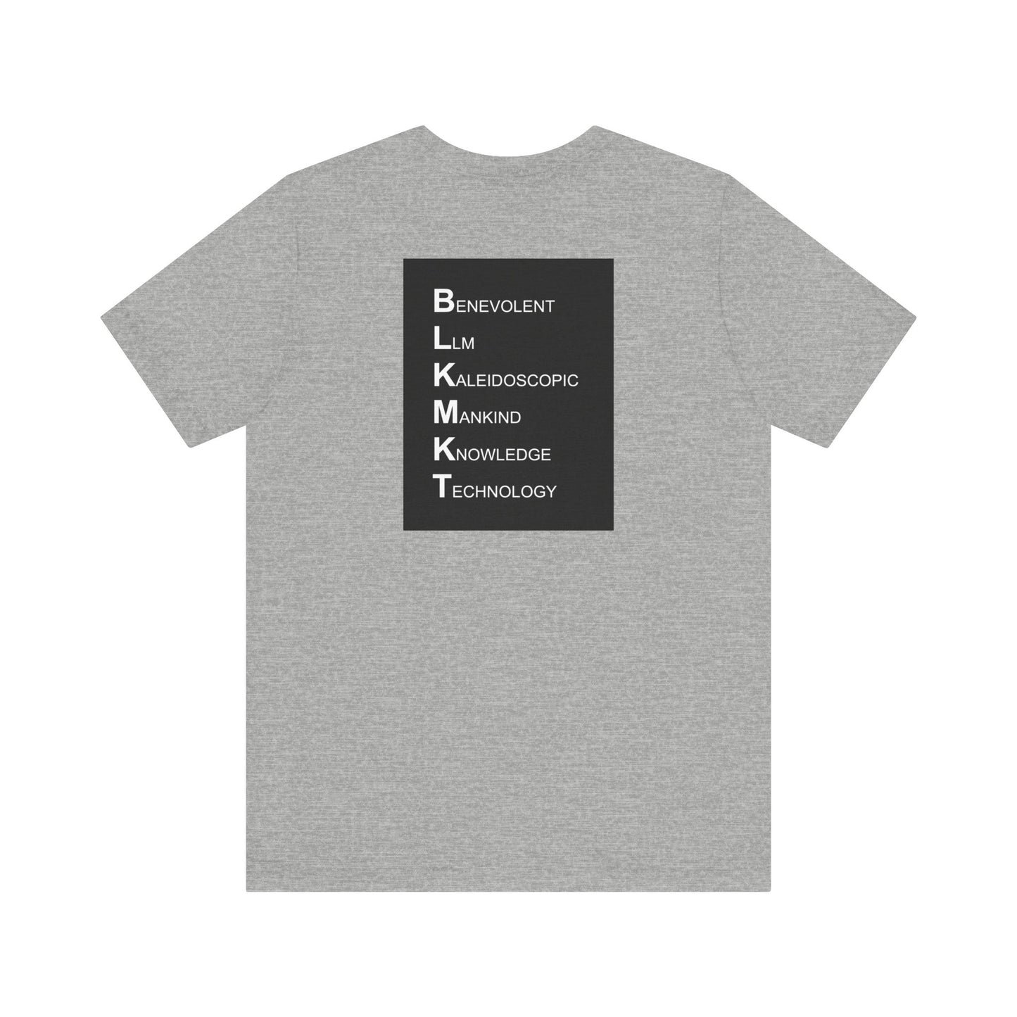 BLKMKT™ Headshot Unisex Jersey Short Sleeve Tee