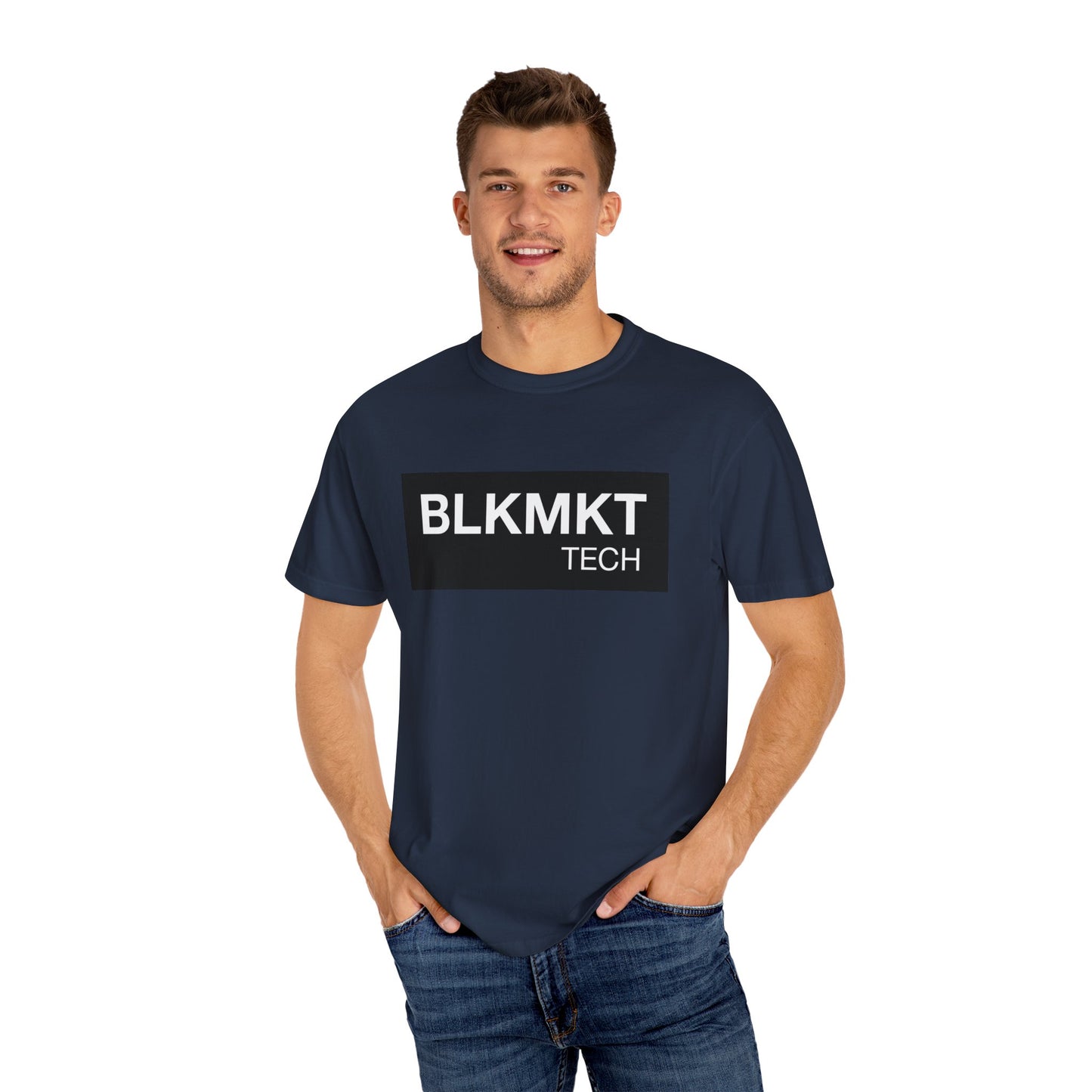 BLKMKT Tech™ Unisex Garment-Dyed T-shirt