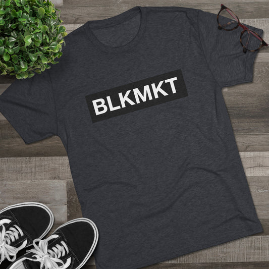 BLKMKT™ Unisex Tri-Blend Crew Tee