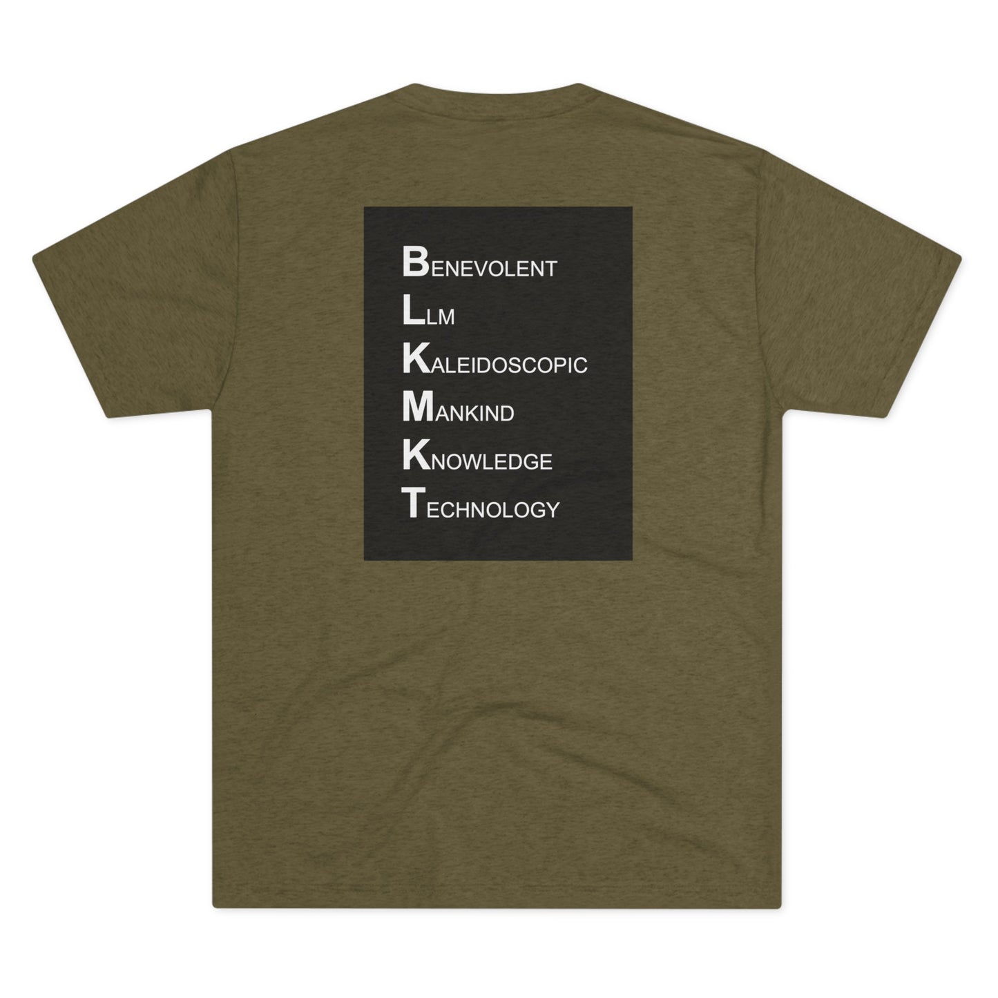 BLKMKT AI™ Unisex Tri-Blend Crew Tee