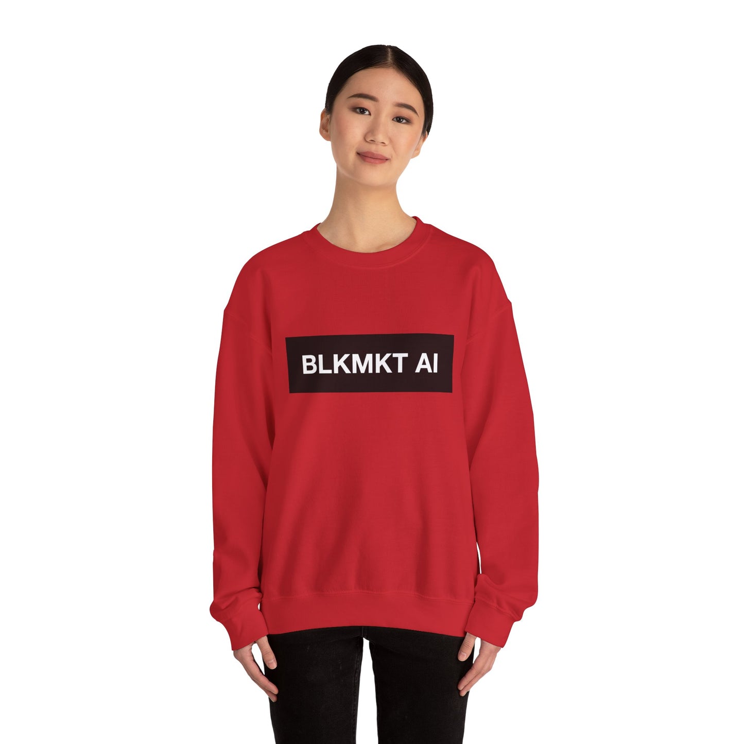 BLKMKT AI™ Unisex Heavy Blend™ Crewneck Sweatshirt